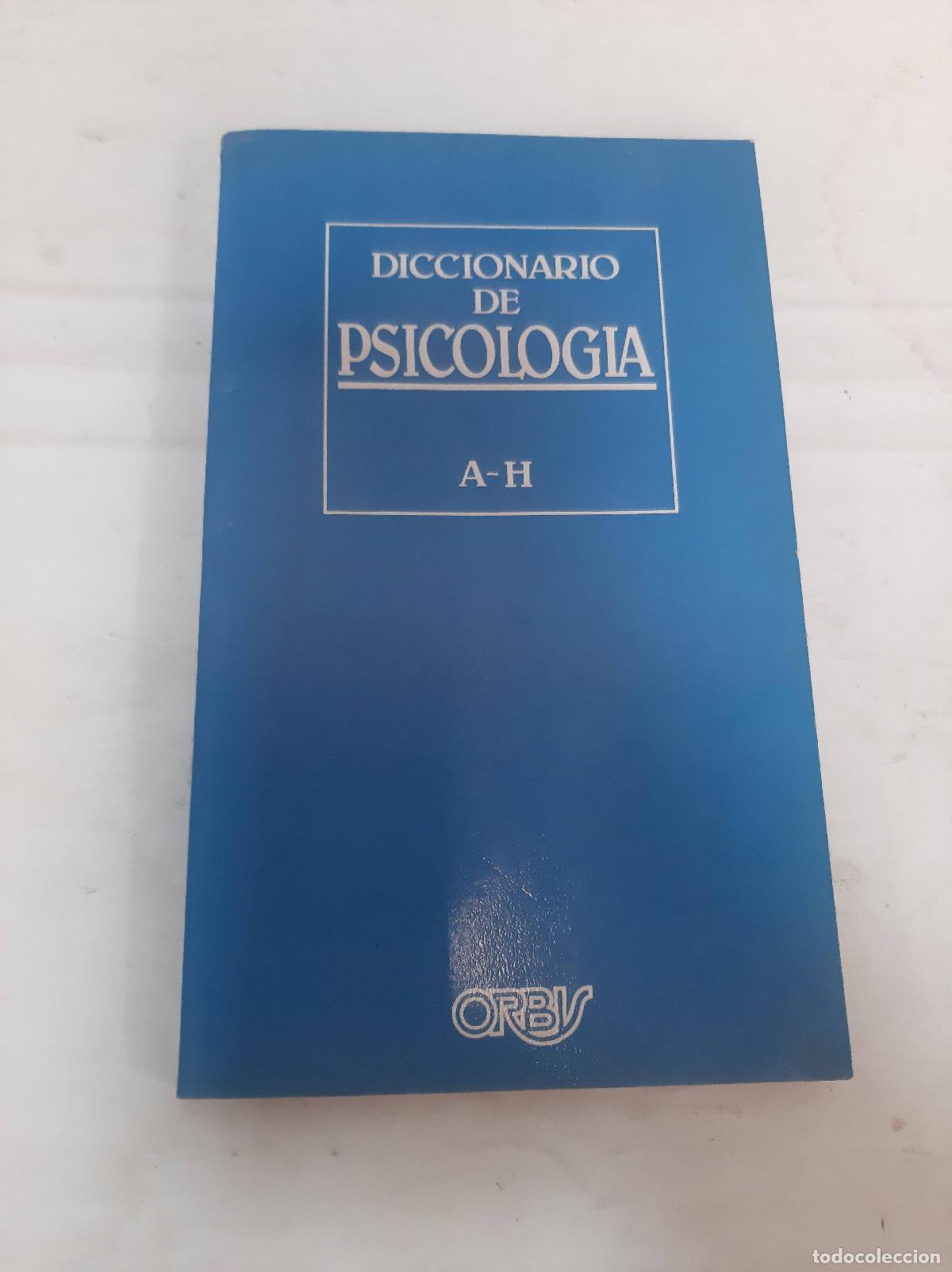 Libros: Diccionario de psicolog&iacute;a A-H - Varios - Foto 1