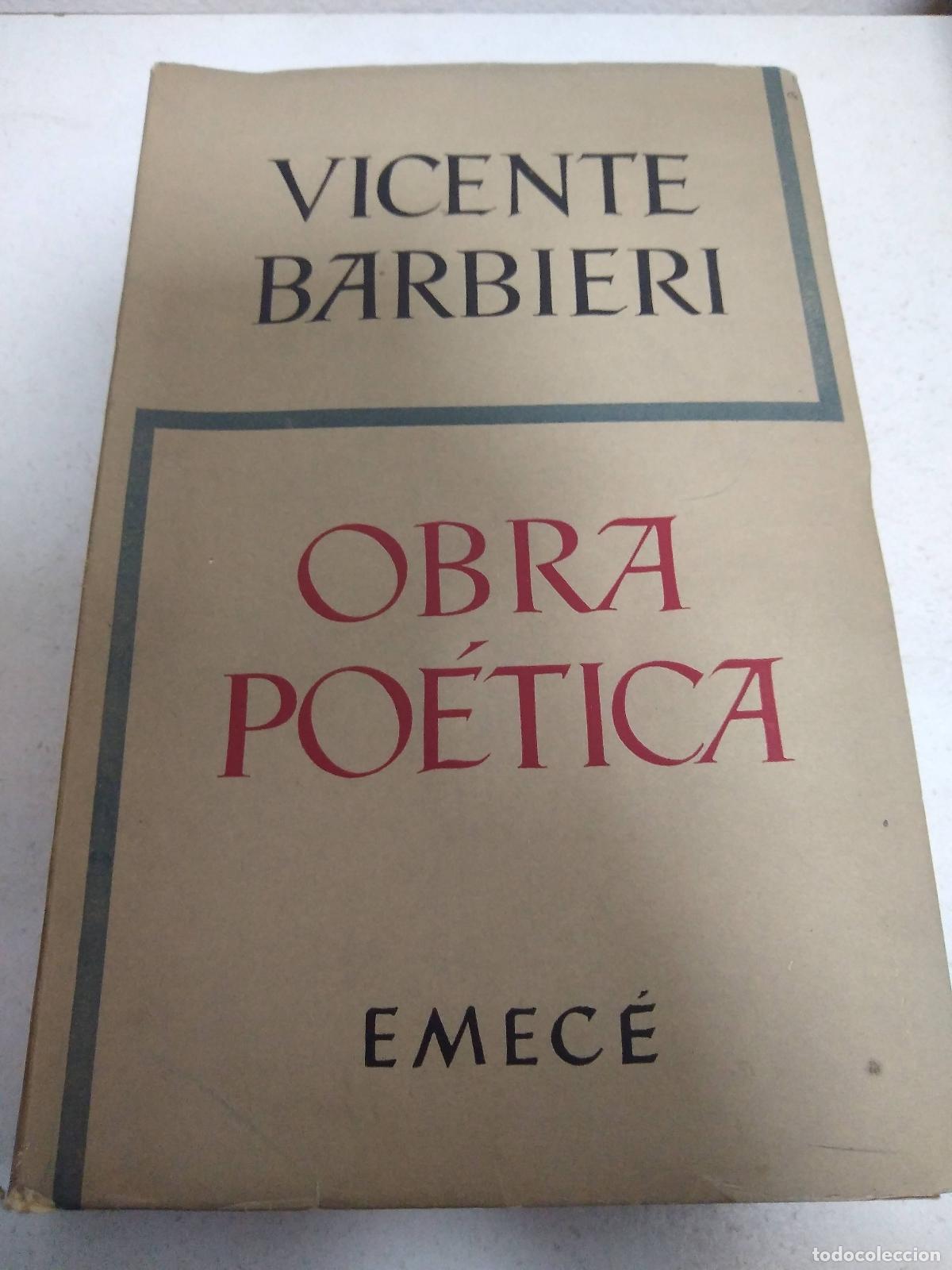 Libros: Obra po&eacute;tica - Vicente Barbieri - Foto 1
