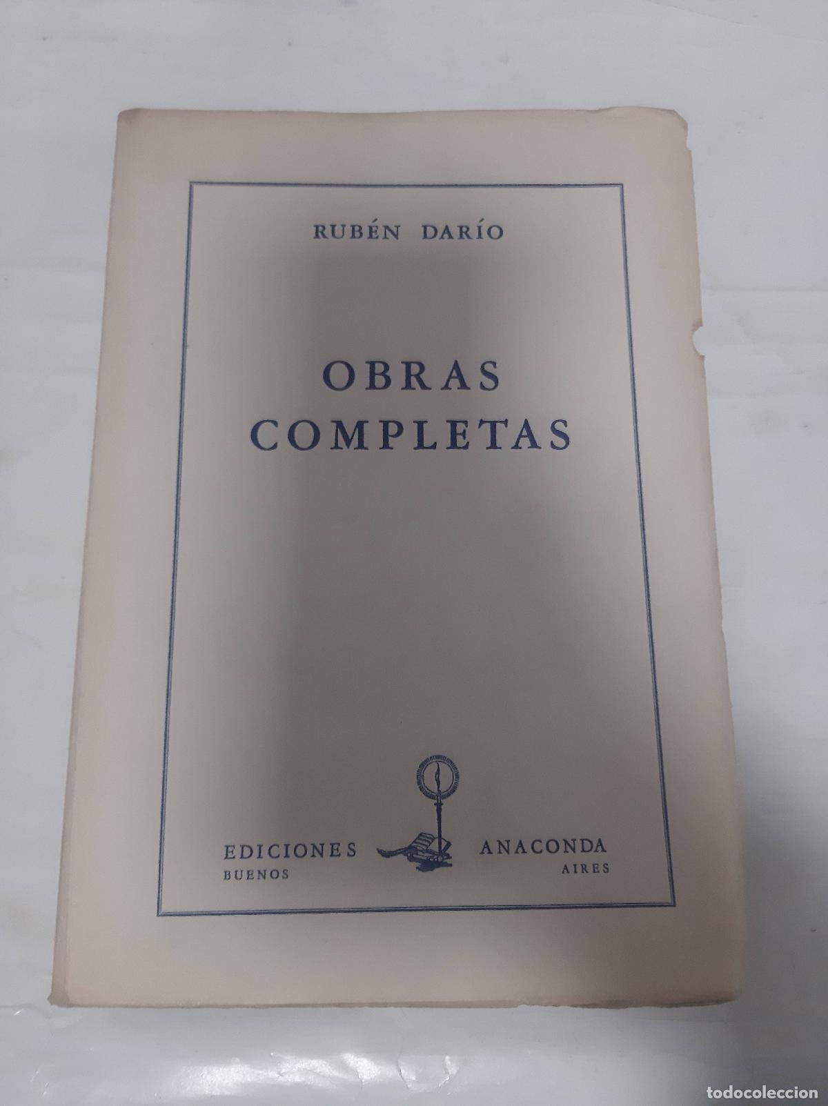 Libros: Obras completas - Ruben Dario - Foto 1