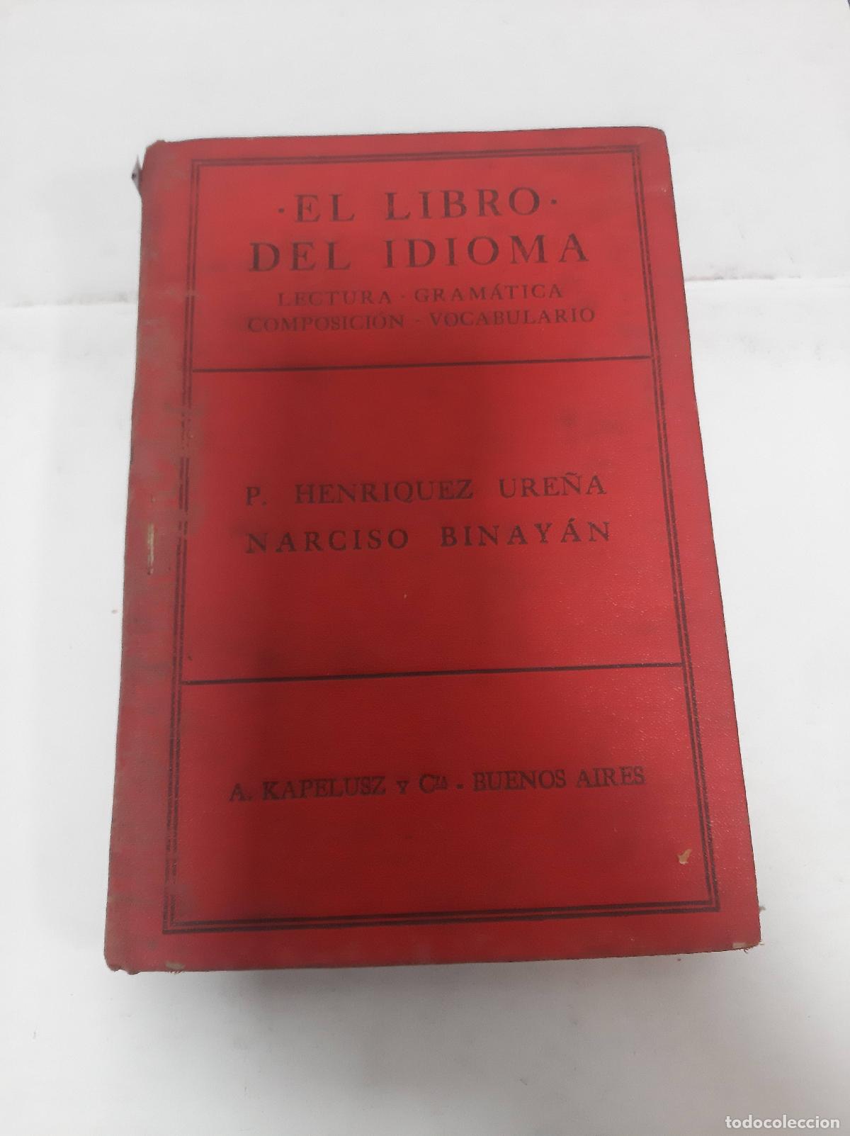 Libri di seconda mano: El libro del idioma - varios Autores