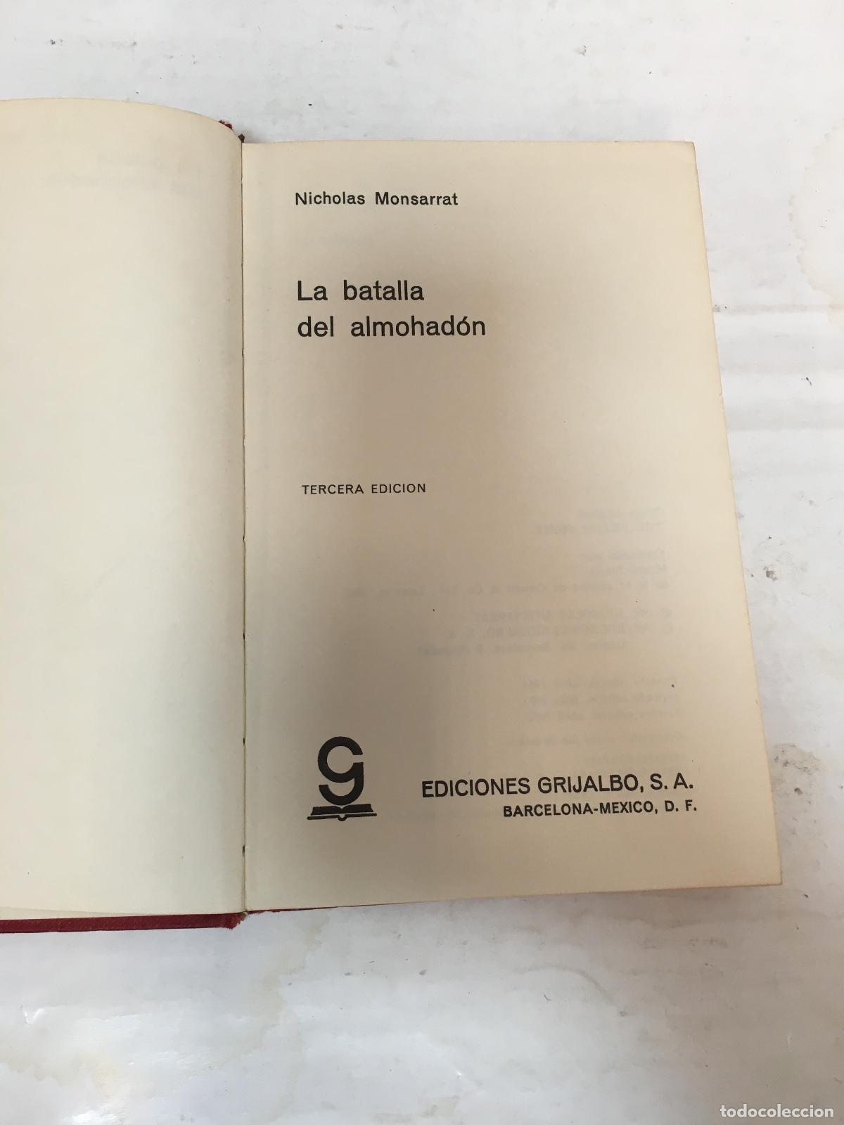 B&uuml;cher: La batalla del almohad&oacute;n - Monsarrat, Nicholas