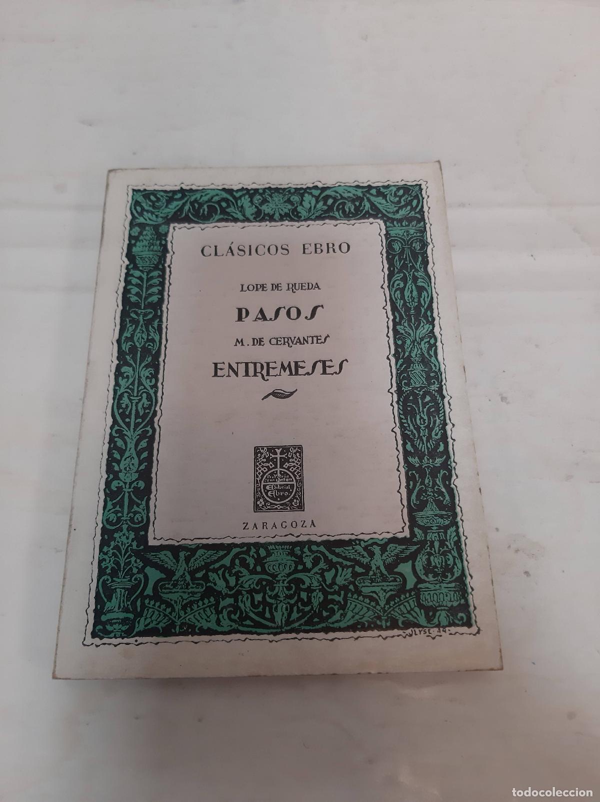 Libros: Pasos- Entremeses - Lope de Rueda - Foto 1