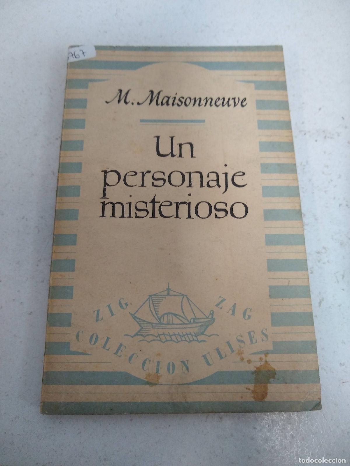 B&uuml;cher: Un personaje misterioso - Maisonneuve, M.