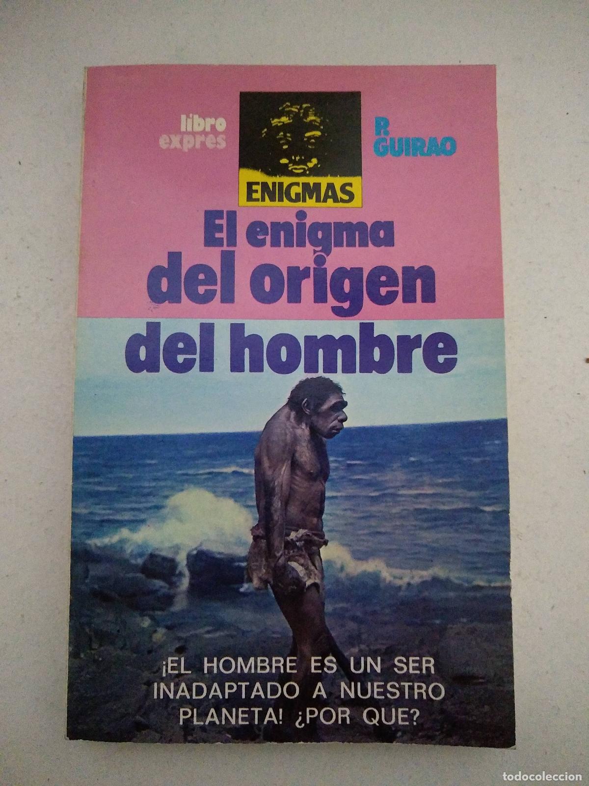 Libros: El enigma del origen del hombre - Guirao, Pedro - Foto 1