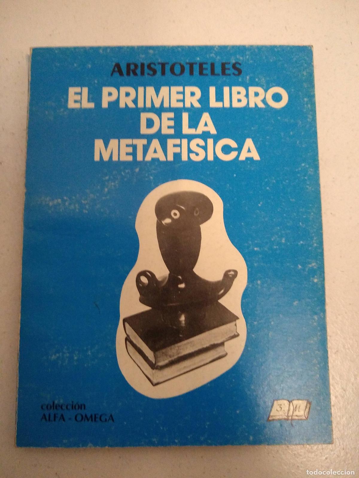 Libros: El primer libro de la metaf&iacute;sica - Aristoteles - Foto 1