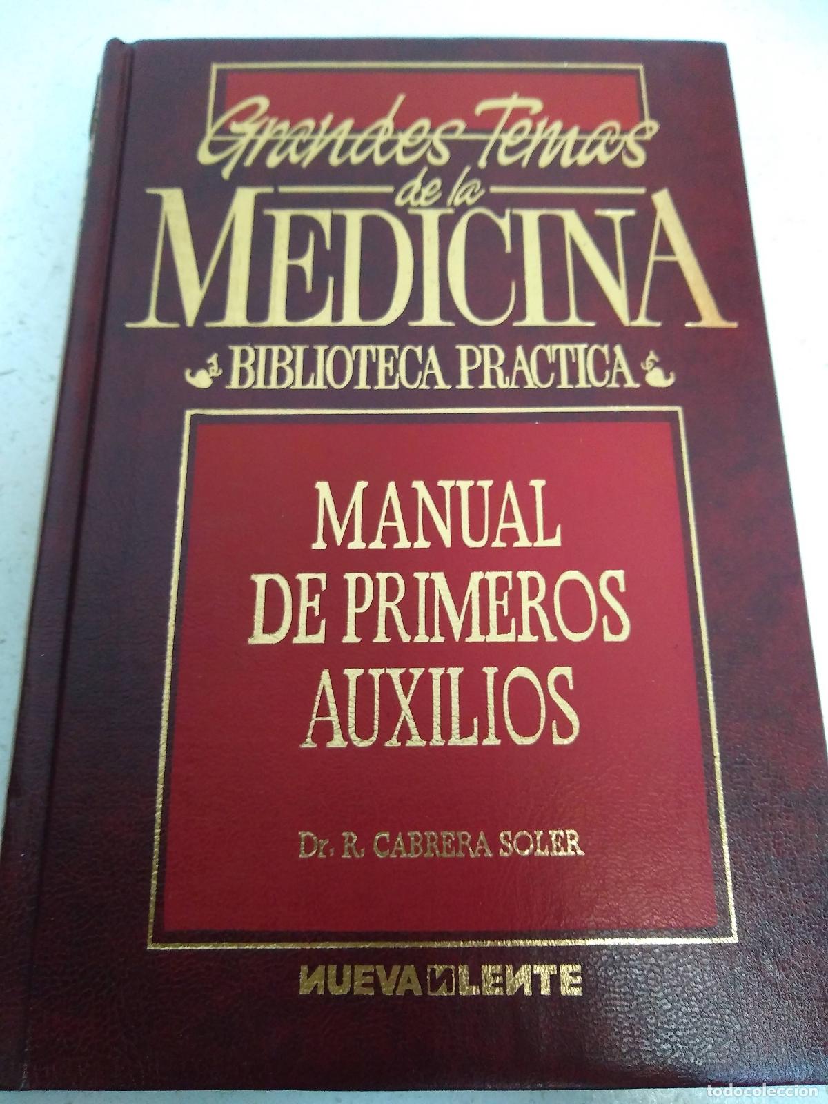 books: Manual de primeros auxilios - Cabrera soler