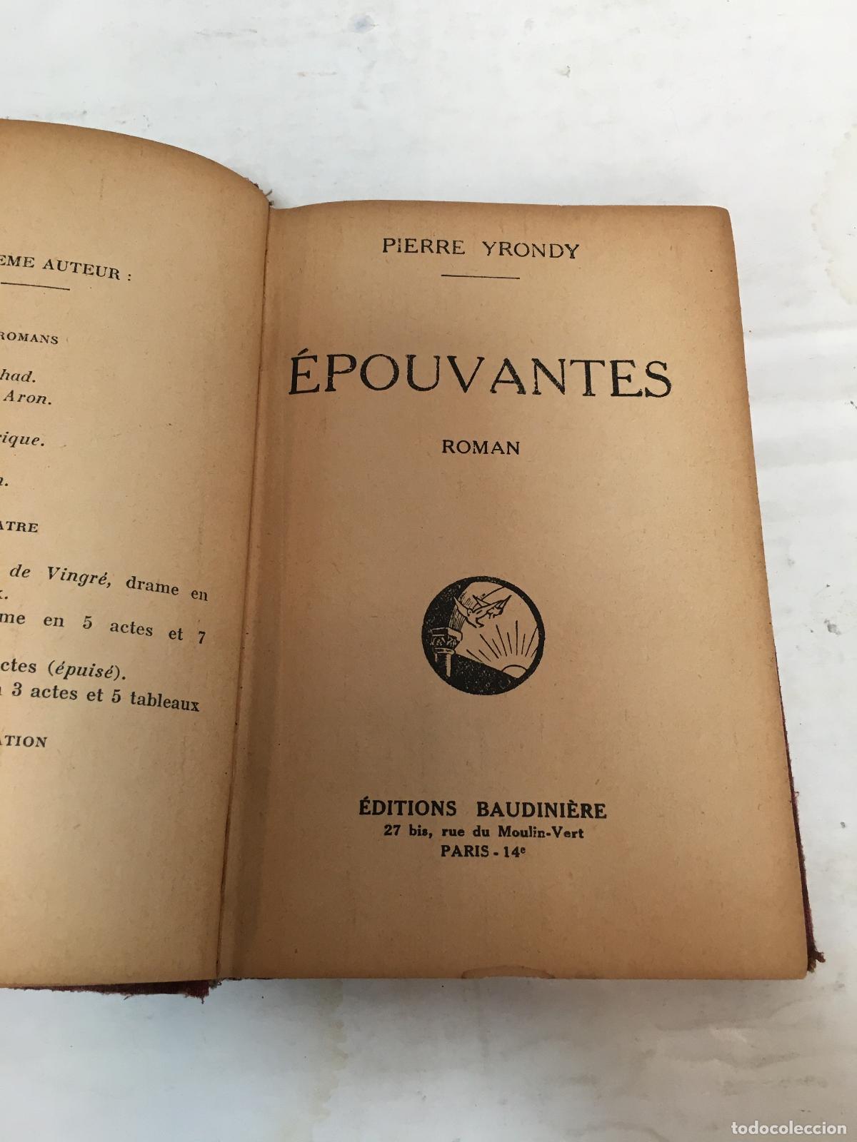 Libros: &Egrave;pouvantes - varios Autores - Foto 1