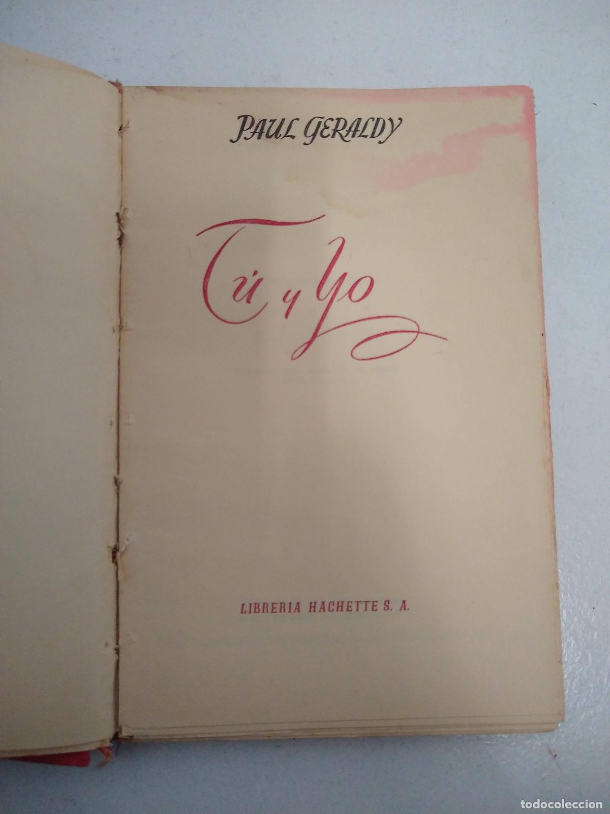 Libros: Tu y yo - Paul Gerardy - Foto 1