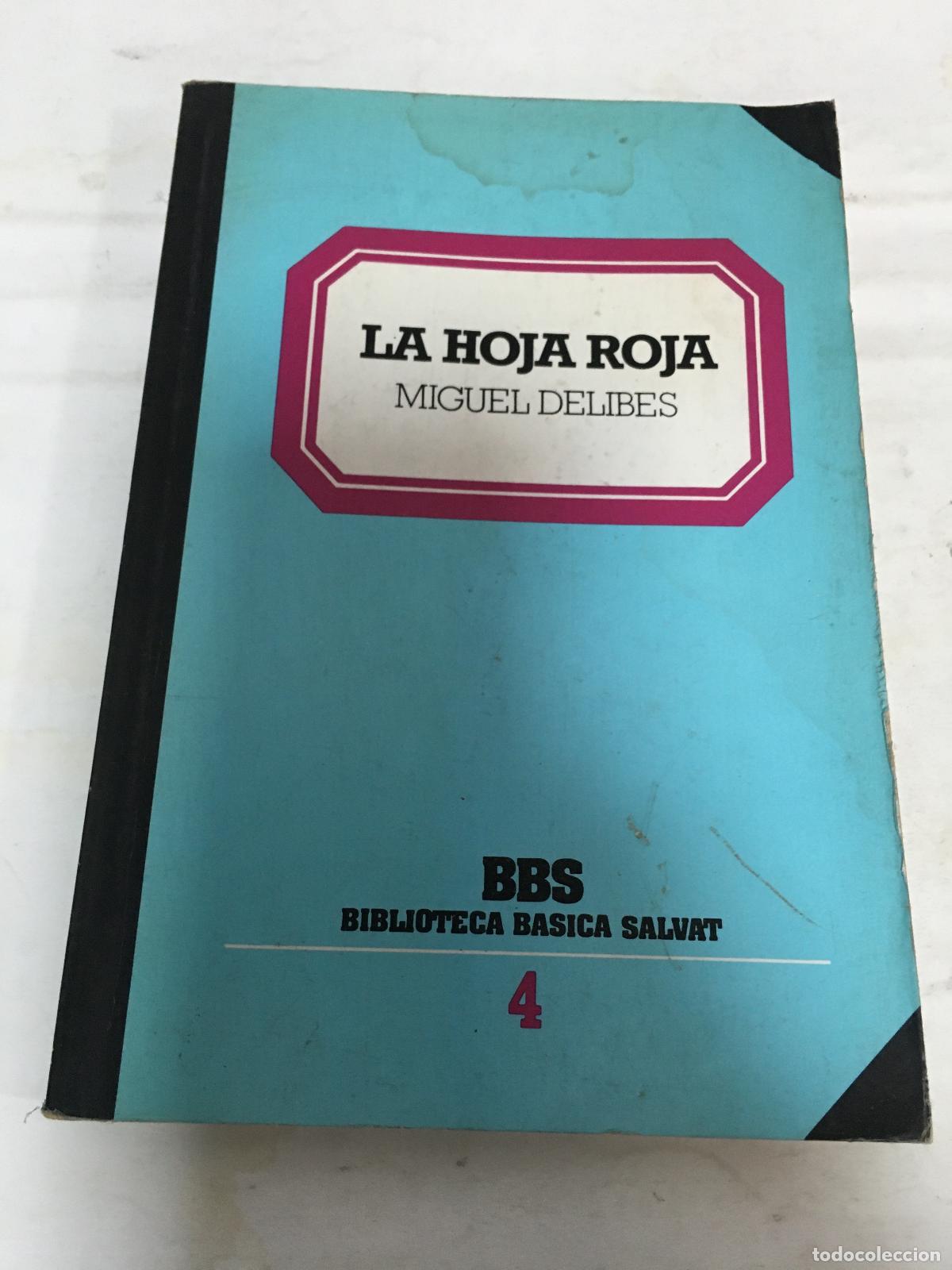 Libros: La hoja roja - Miguel Delibes - Foto 1