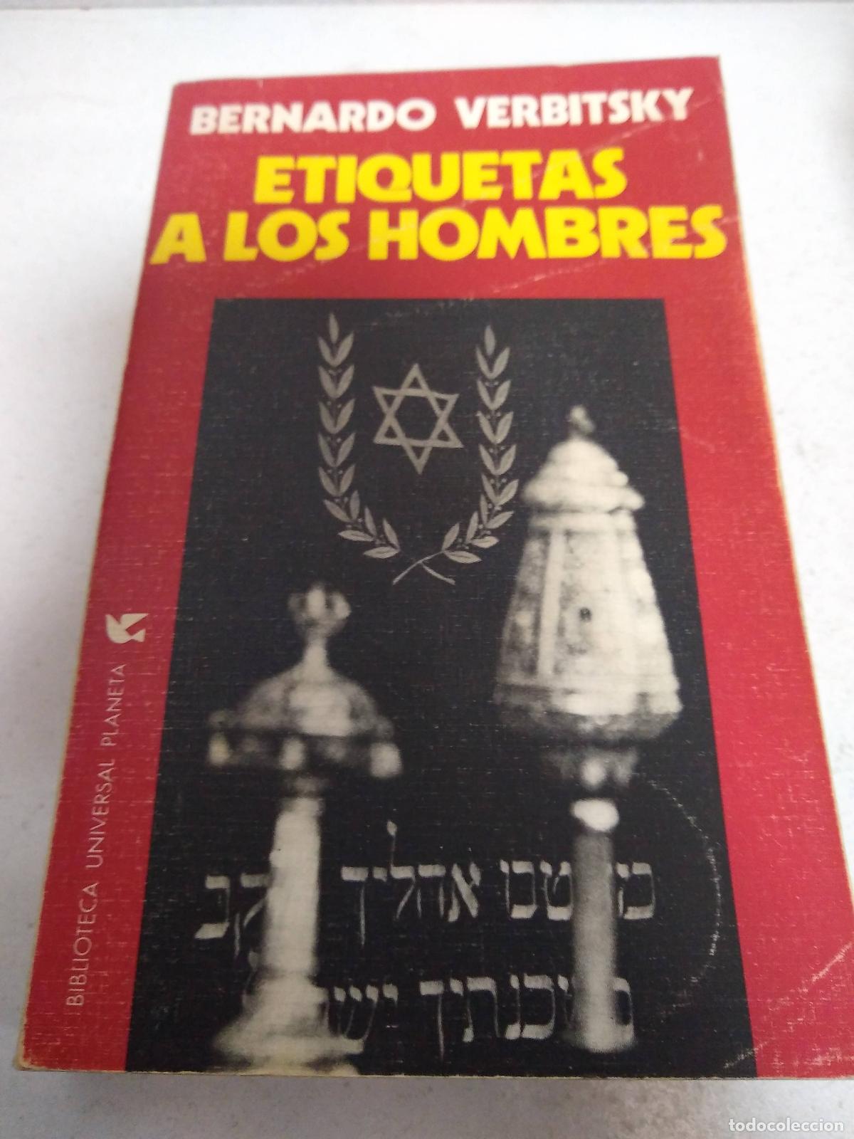 Libros: Etiquetas a los hombres - Bernardo Verbitsky - Foto 1