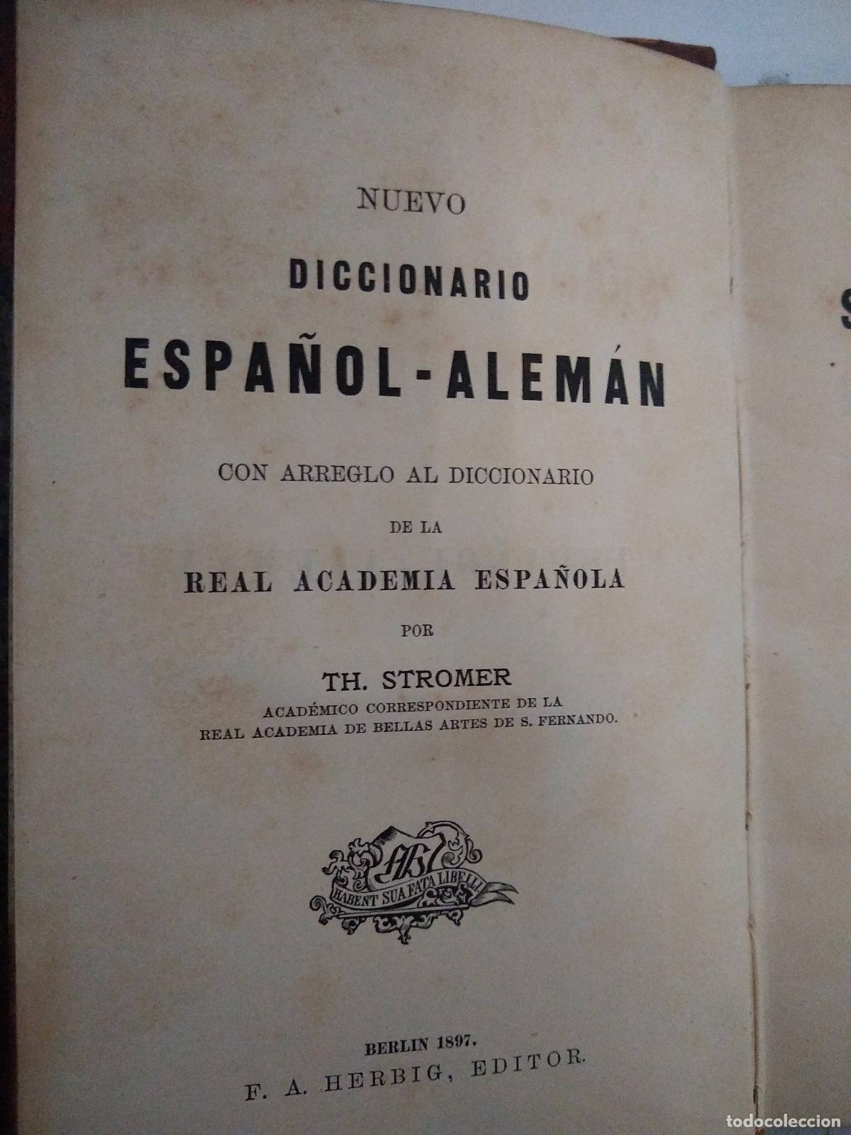 Libri di seconda mano: Diccionario Espa&ntilde;ol Alem&aacute;n - Th Stromer