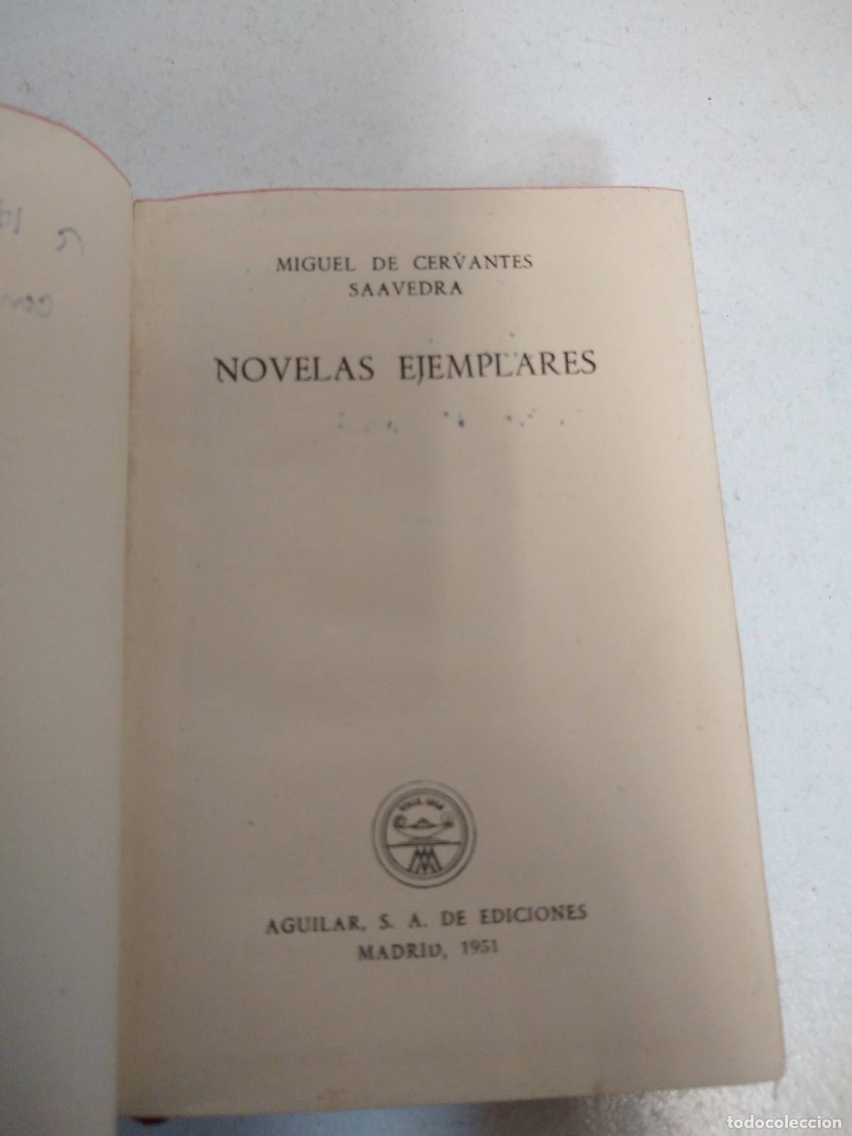 Libros: NovelaS EJEMPLARES - Cervantes Saavedra, Miguel de - Foto 1
