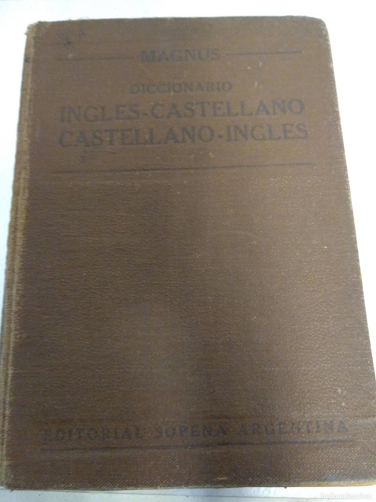Libros: Diccionario Ingles - Castellano - Magnus - Foto 1
