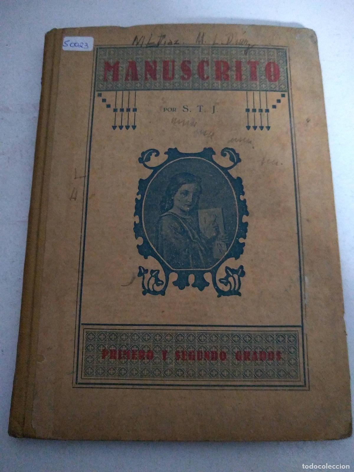 Libros: Manuscrito - S.T.J. - Foto 1