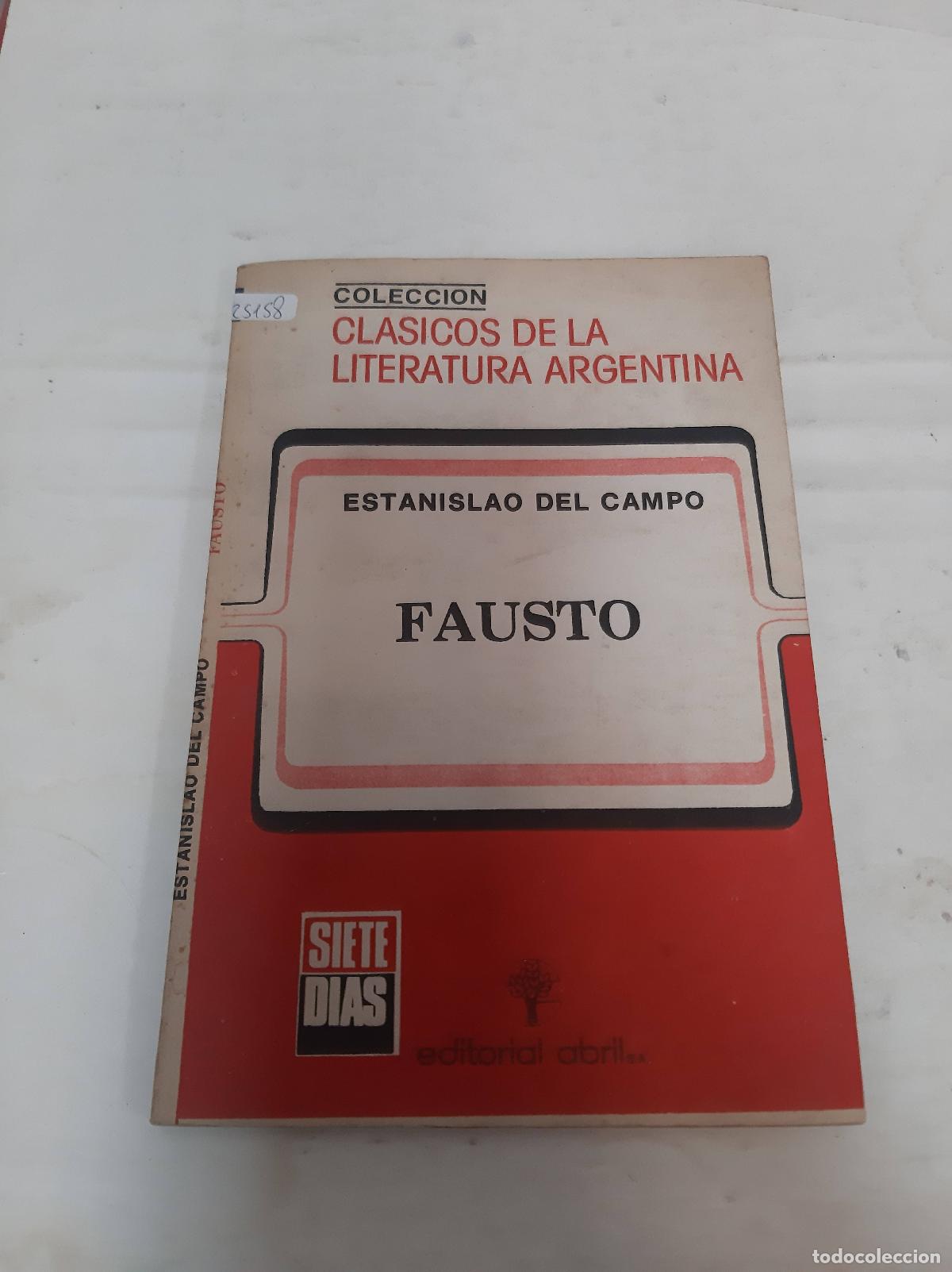 Libros: Fausto - einstanilao del campo - Foto 1