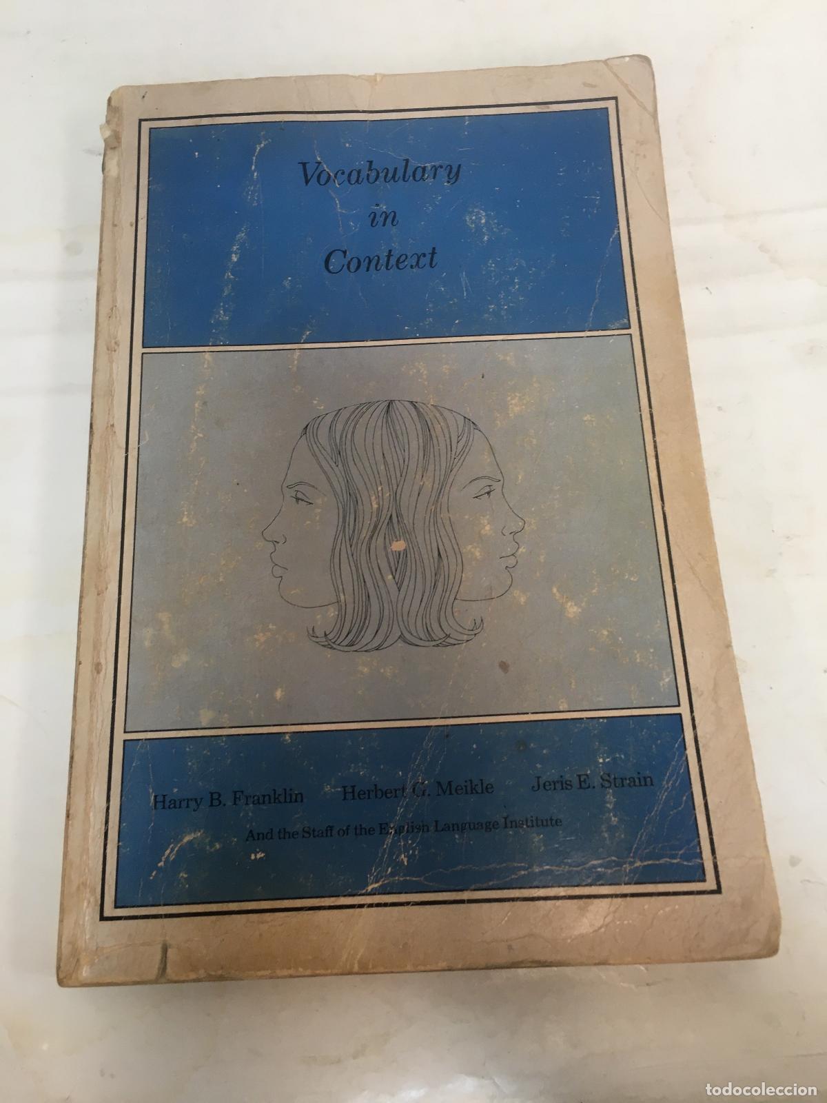 Libros: VOCABULARY IN CONTEXT - varios Autores - Foto 1