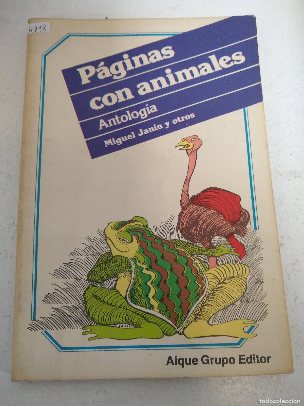 Libros: Paginas con animales - Miguel Janin y otros