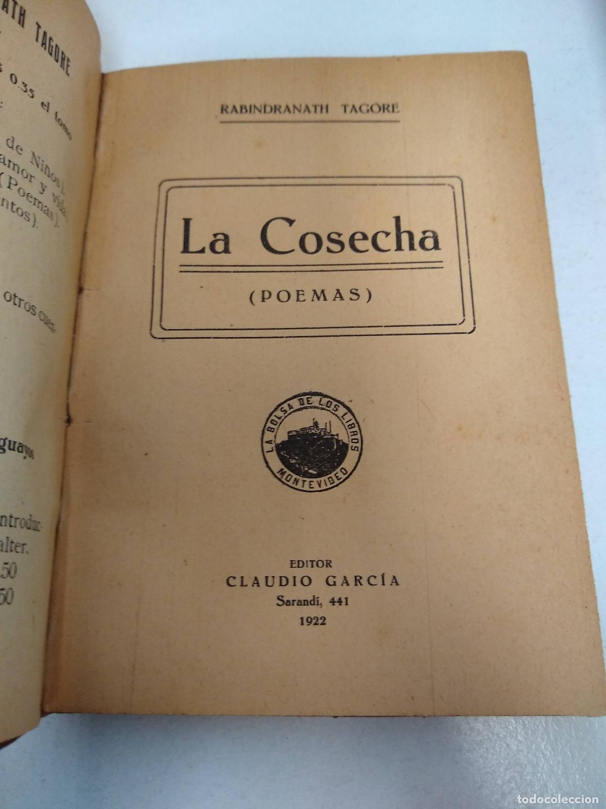 Libros: La cosecha - Rabindranath Tagore - Foto 1