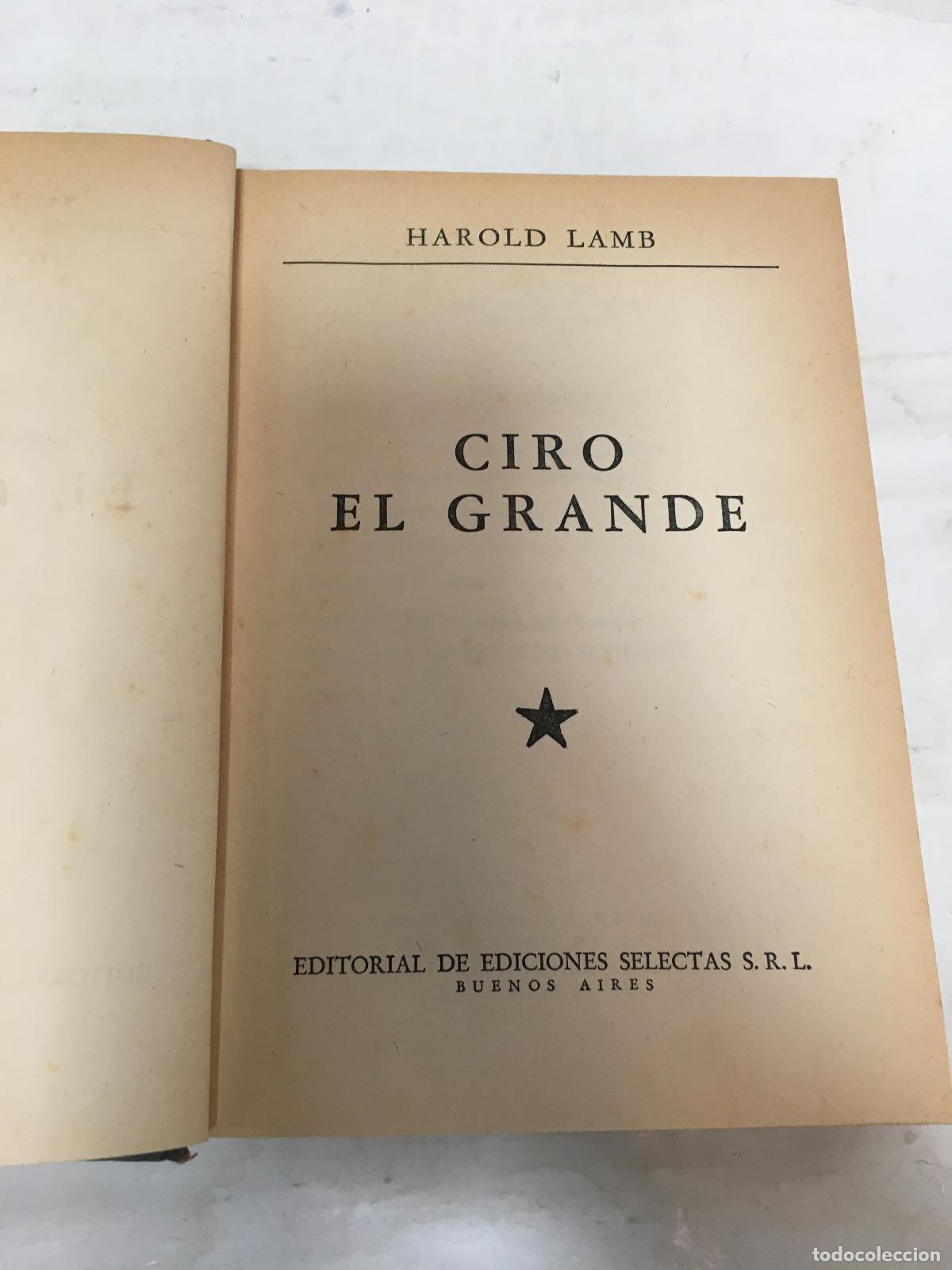 Libros: Ciro el grande - Harold Lamb - Foto 1