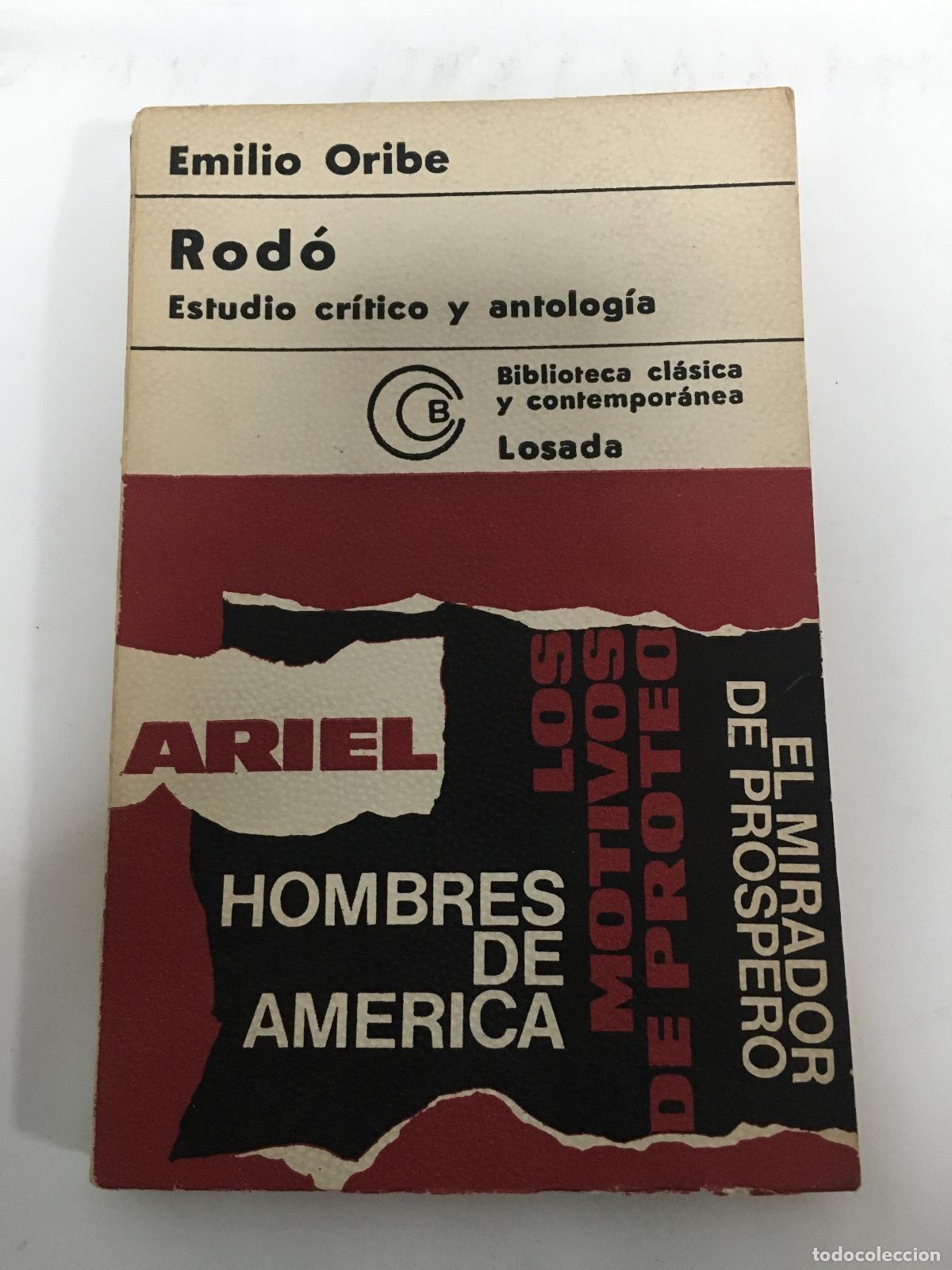 Libros: Rod&ograve; estudio cr&igrave;tico y antolog&igrave;a - Emilio Orbe - Foto 1