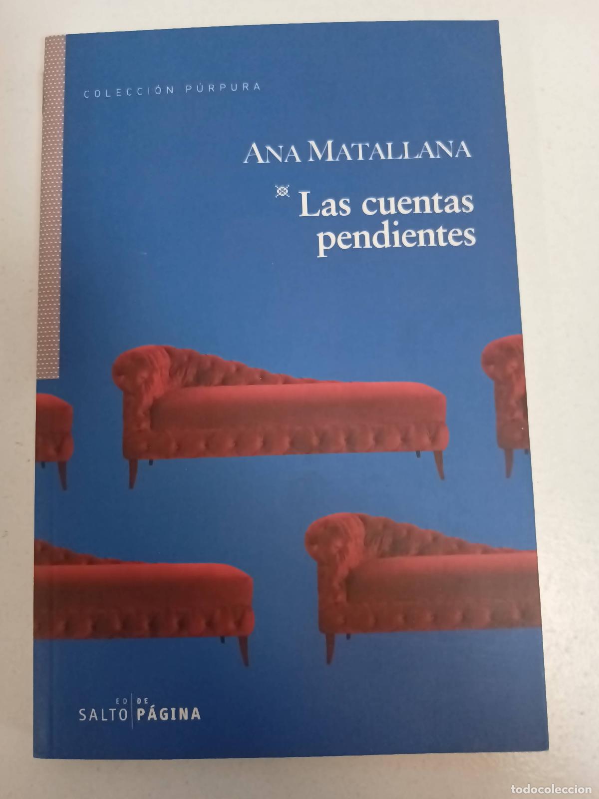 Libros: Las cuentas pendientes - Ana Matallana - Foto 1