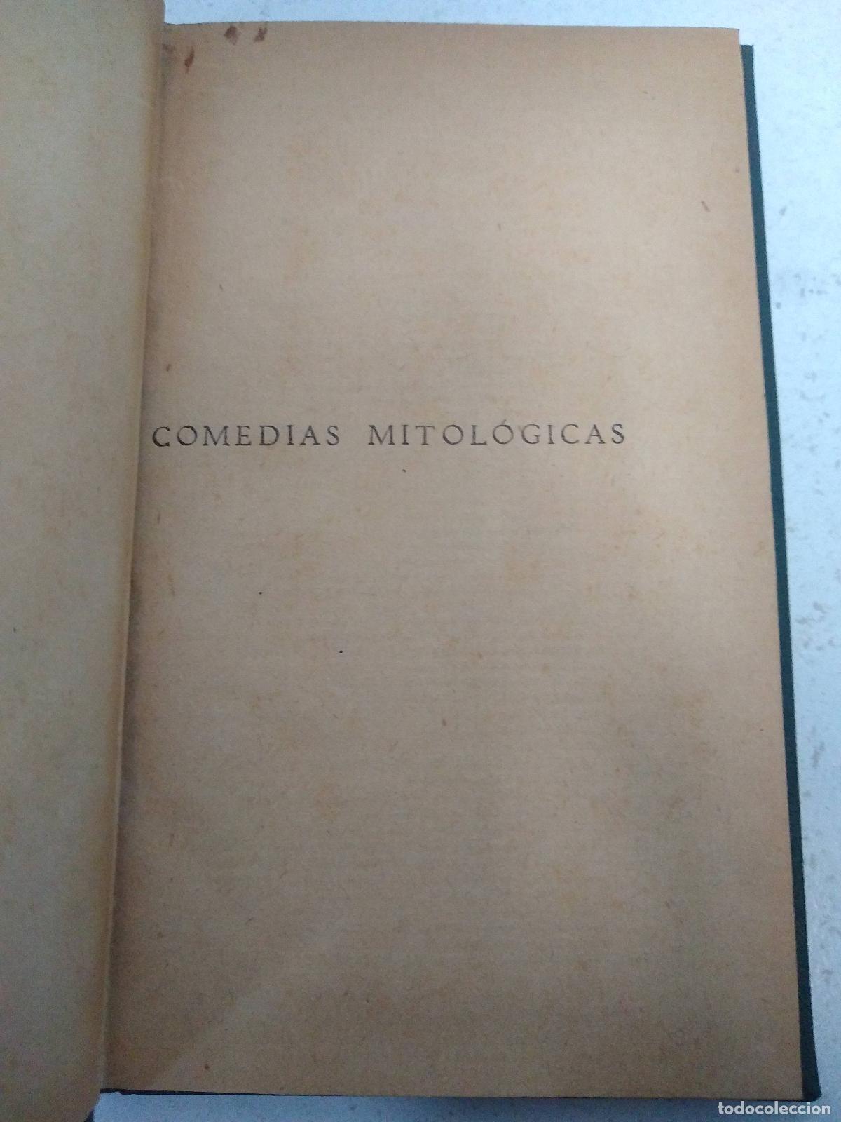 Libros: Comedias mitologicas - Calder&oacute;n - Foto 1
