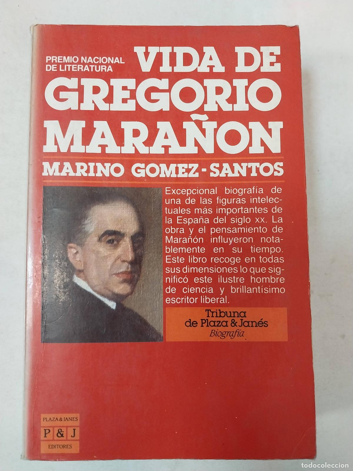 Libros: Vida De Gregorio - Marino Gomez Santos