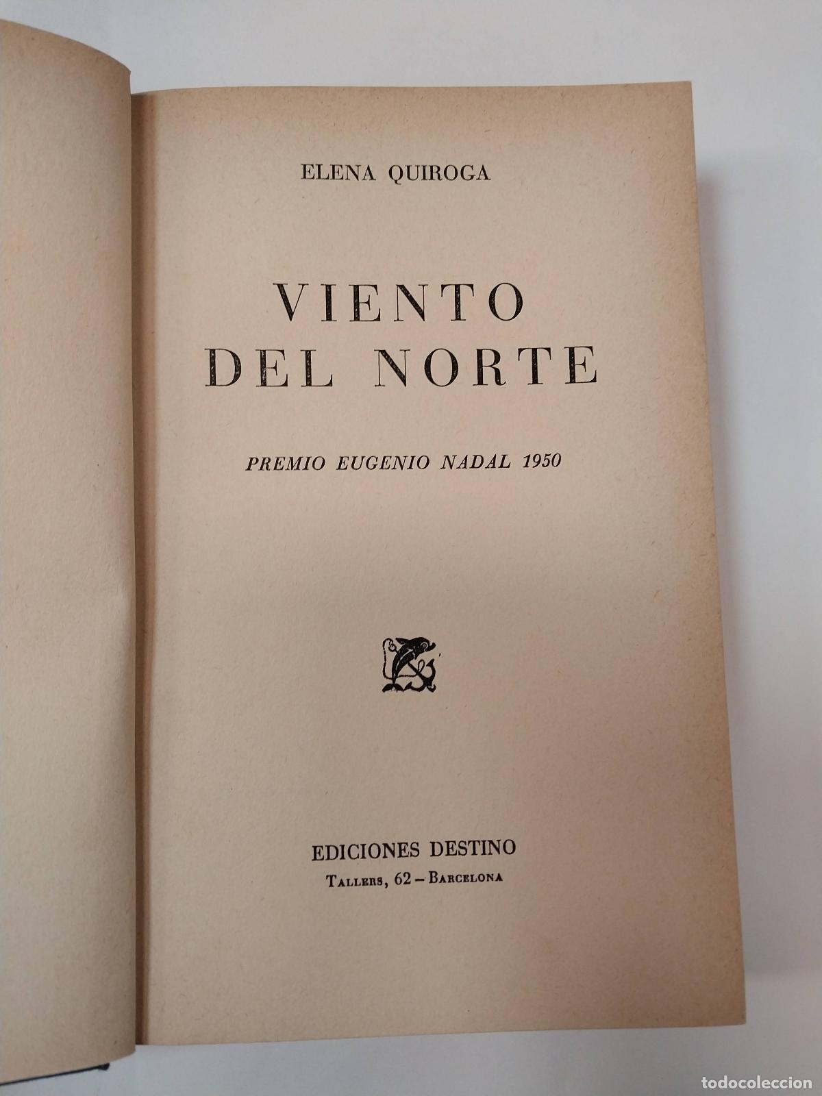 Libros: Viento Del Norte - Elena Quiroga - Foto 1