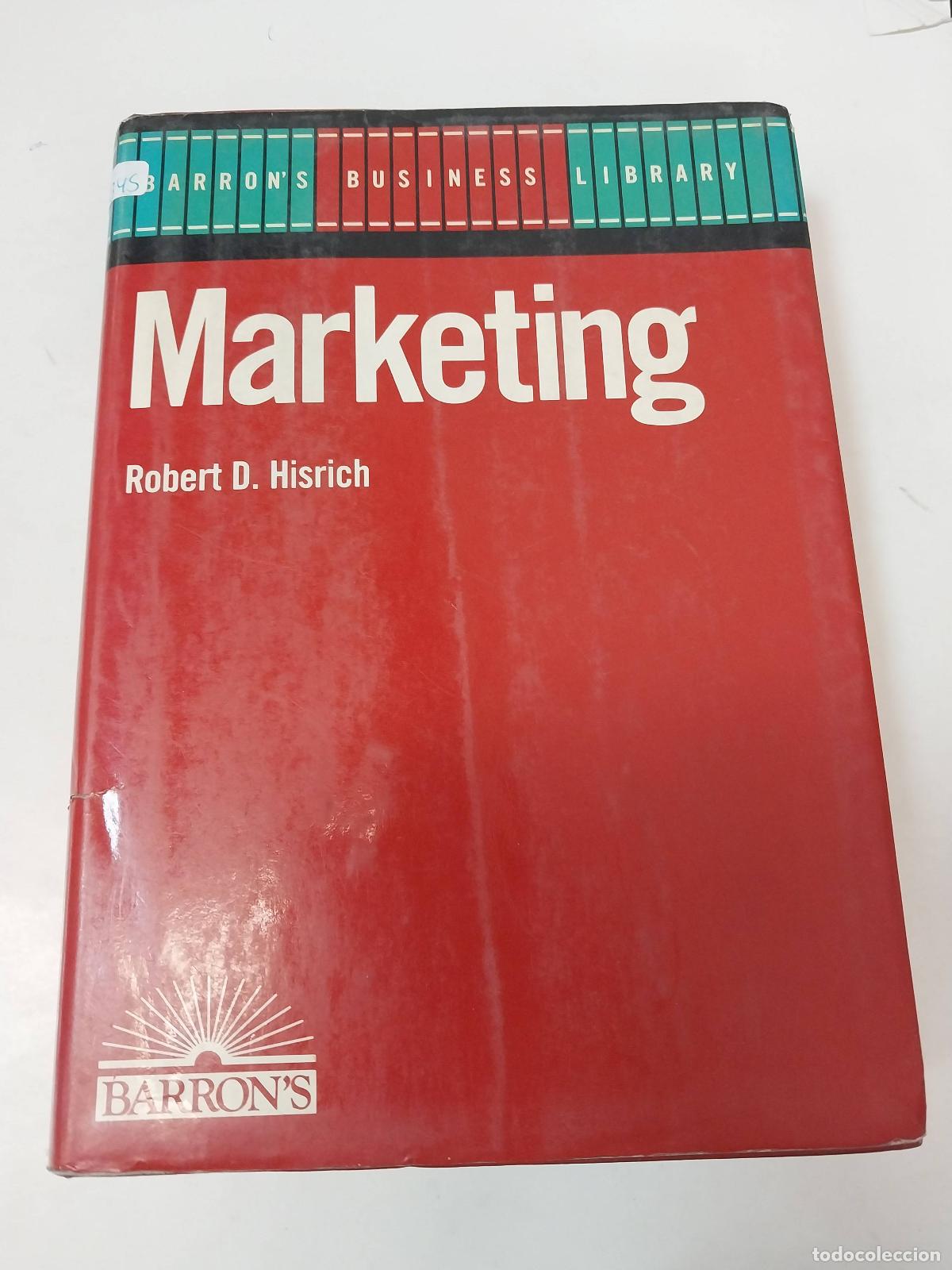 Libros: Marketing - Robert D. Hisrich - Foto 1
