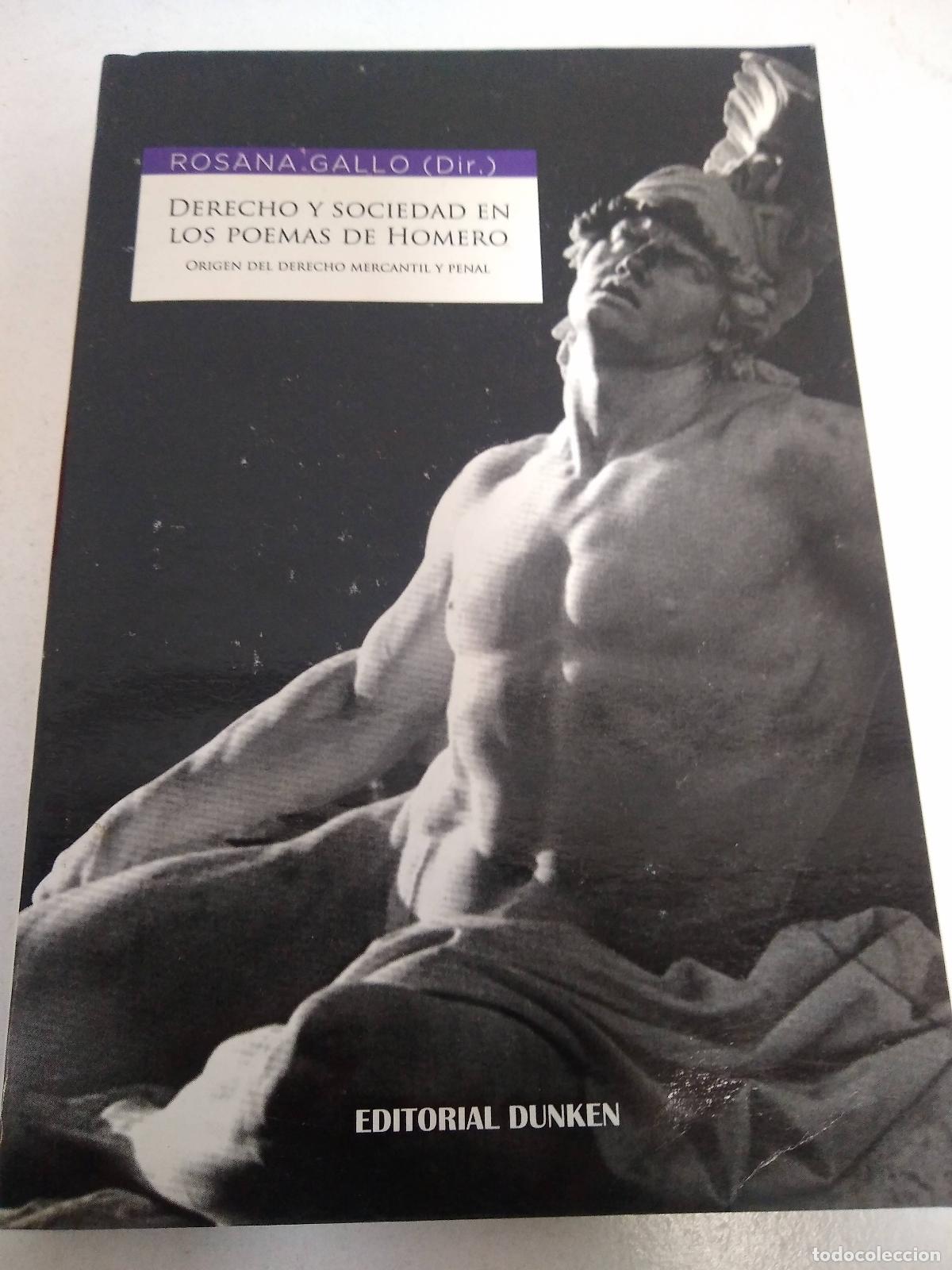 Libros: Derecho y sociedad en los poemas de Homero - Rosana Gallo
