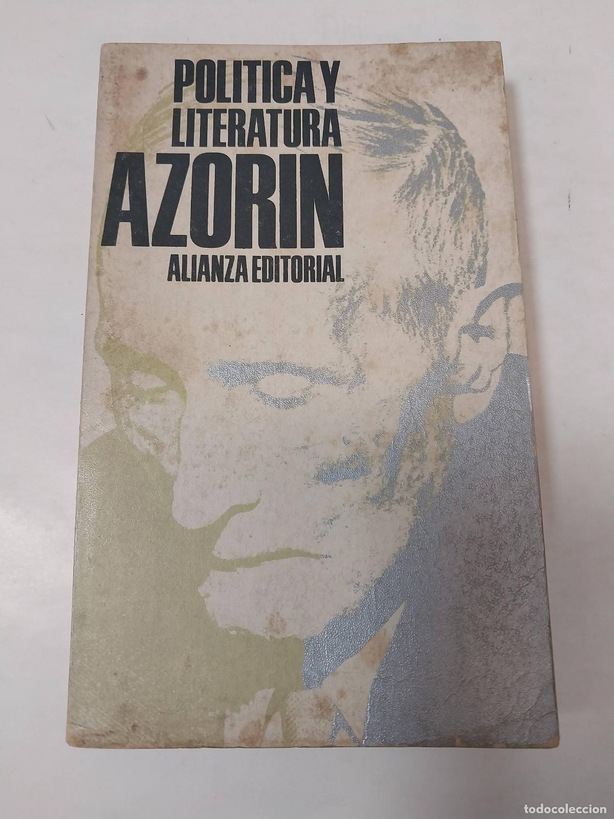 Libros: Politica Y Literatura - Azorin