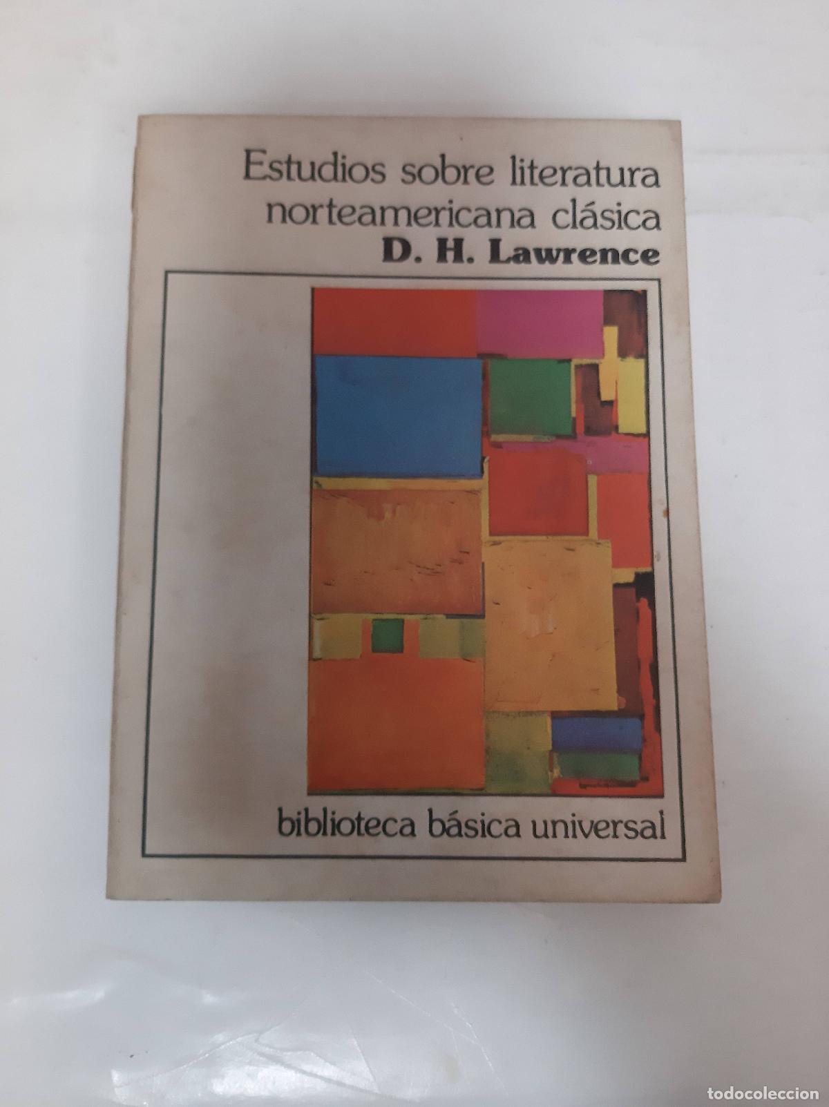 books: Estudios sobre literatura norteamericana cl&aacute;sica - Lawrence, D. H.
