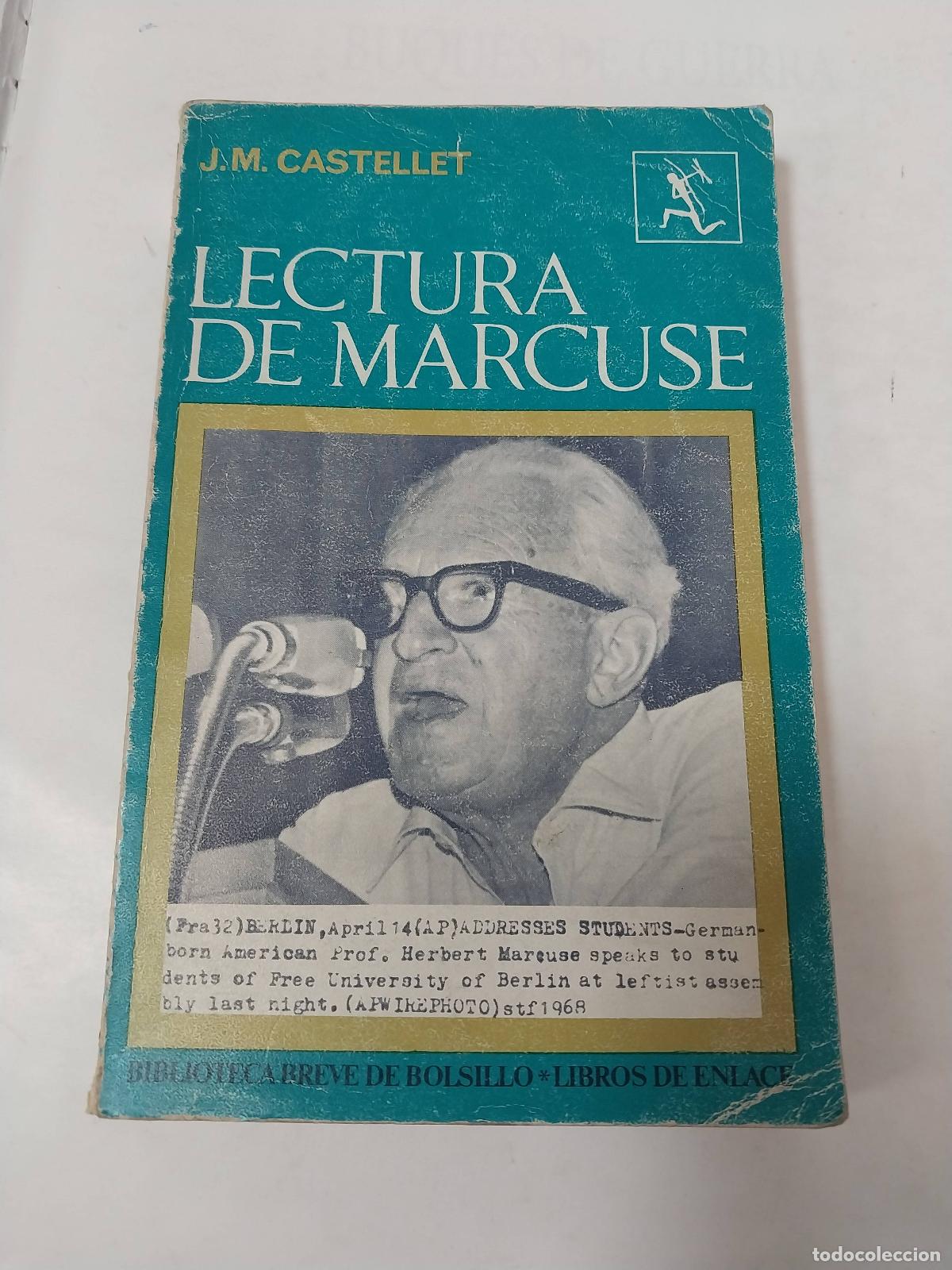 Libros: Lectura De Marcuse - J.M. Castellet - Foto 1