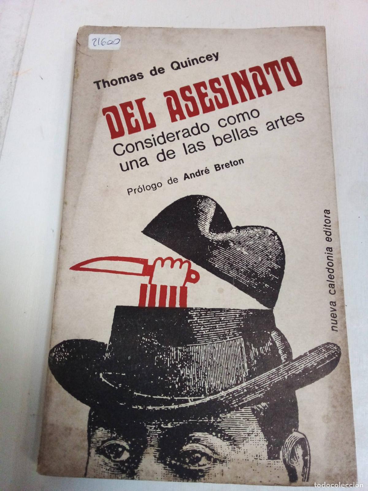 books: Del Asesinato - Thomas De Quincey