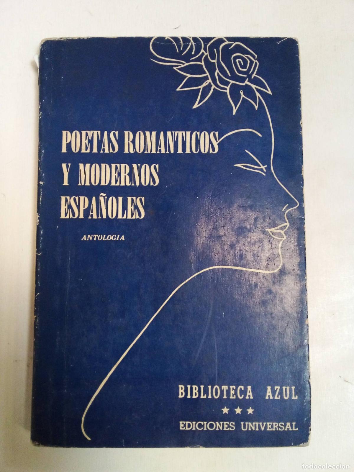 Libros: Poetas Romanticos Y Modernos Espa&ntilde;oles - Antologia - Foto 1