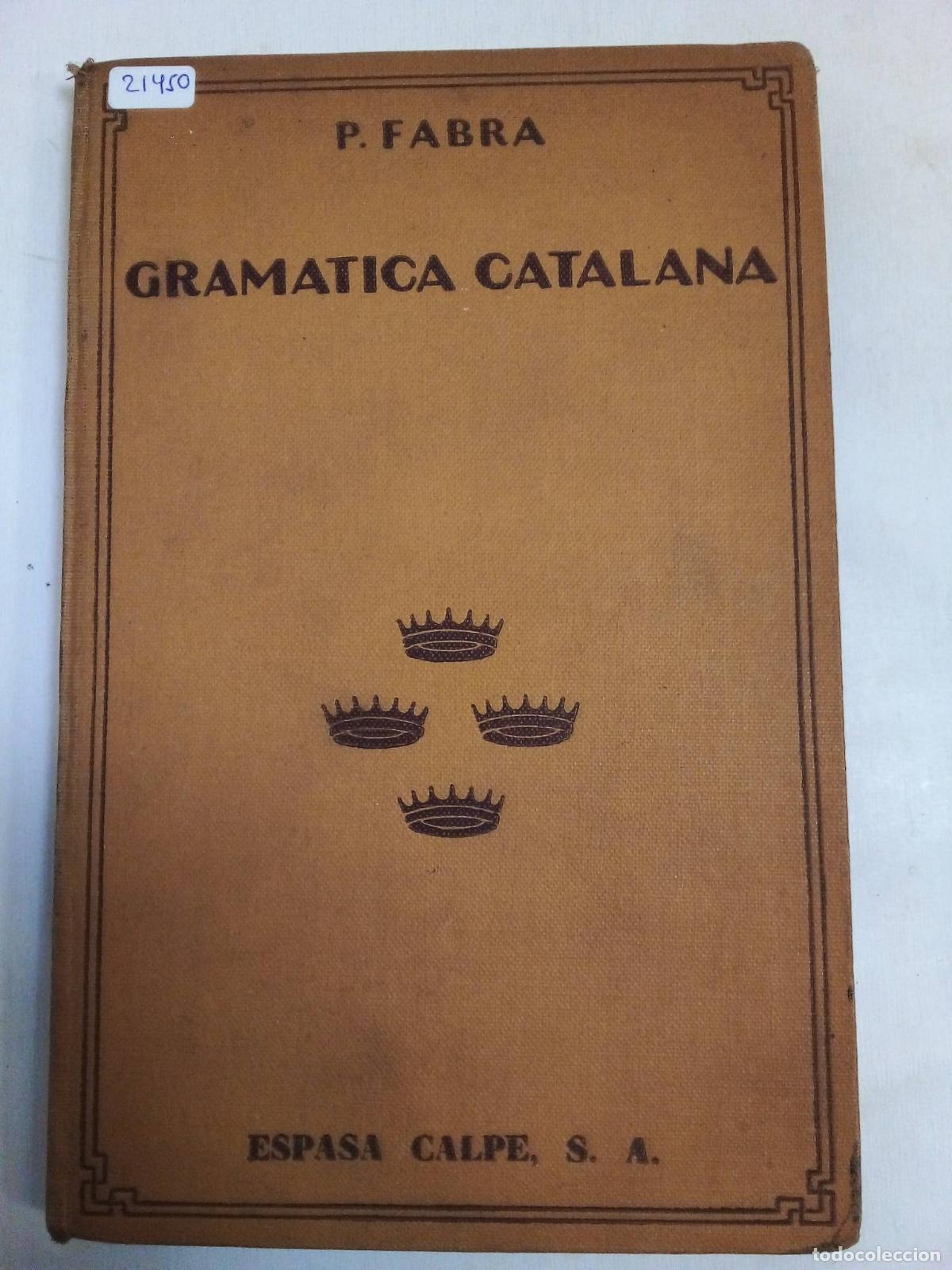 Libros: Gramatica Catalana - P Fabra - Foto 1