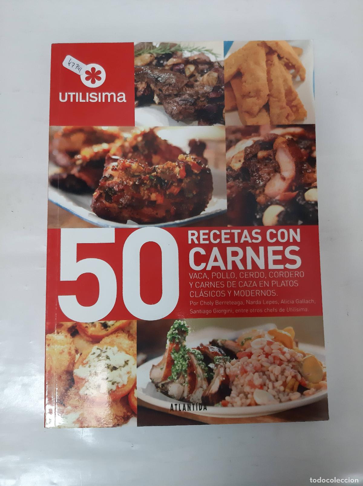 books: 50 Recetas Con Carnes - BERRETEAGA CHOLY / LEPEZ NARDA / GALLACH