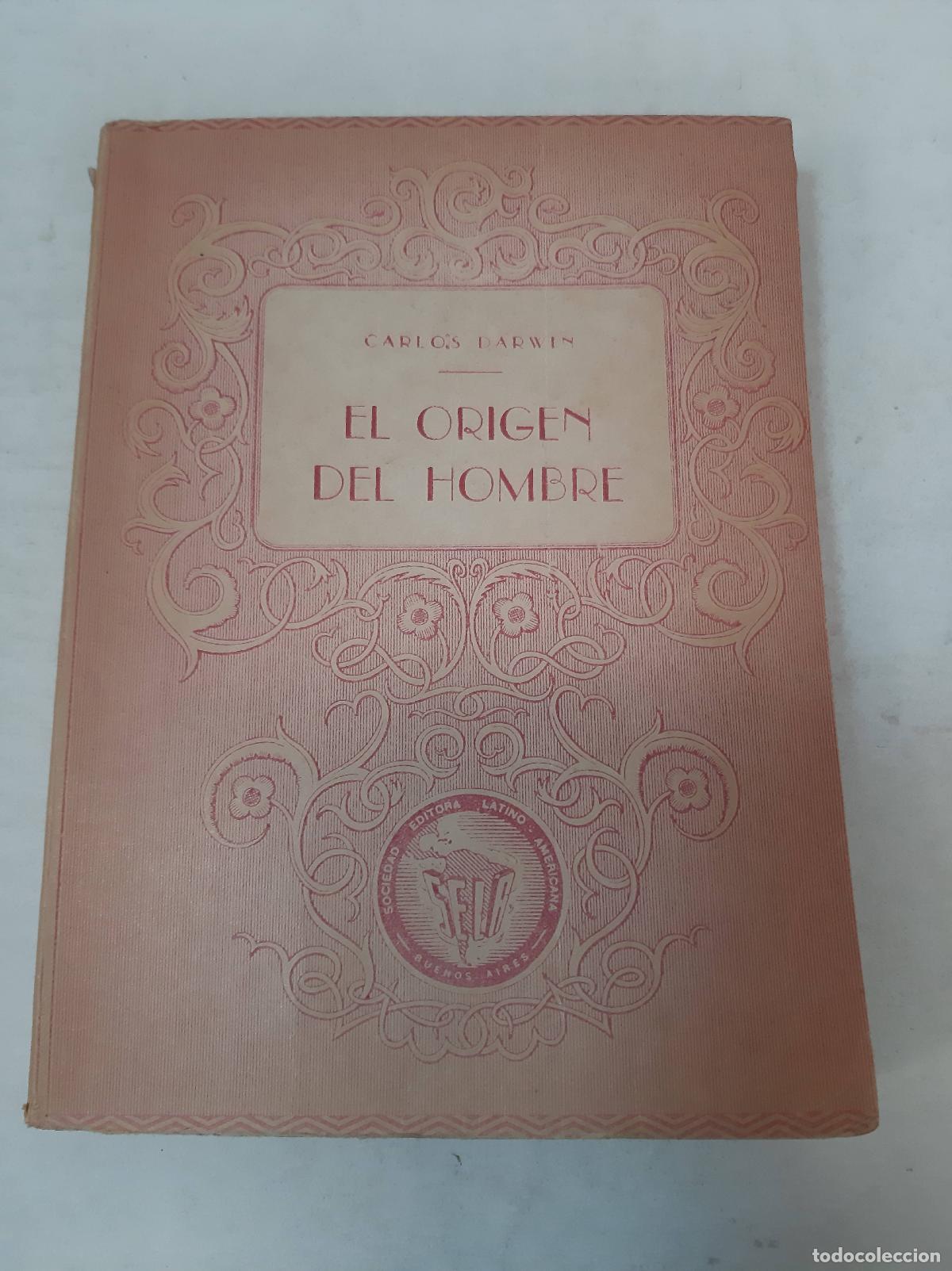Libros: El Origen Del Hombre - Charles Darwin - Foto 1