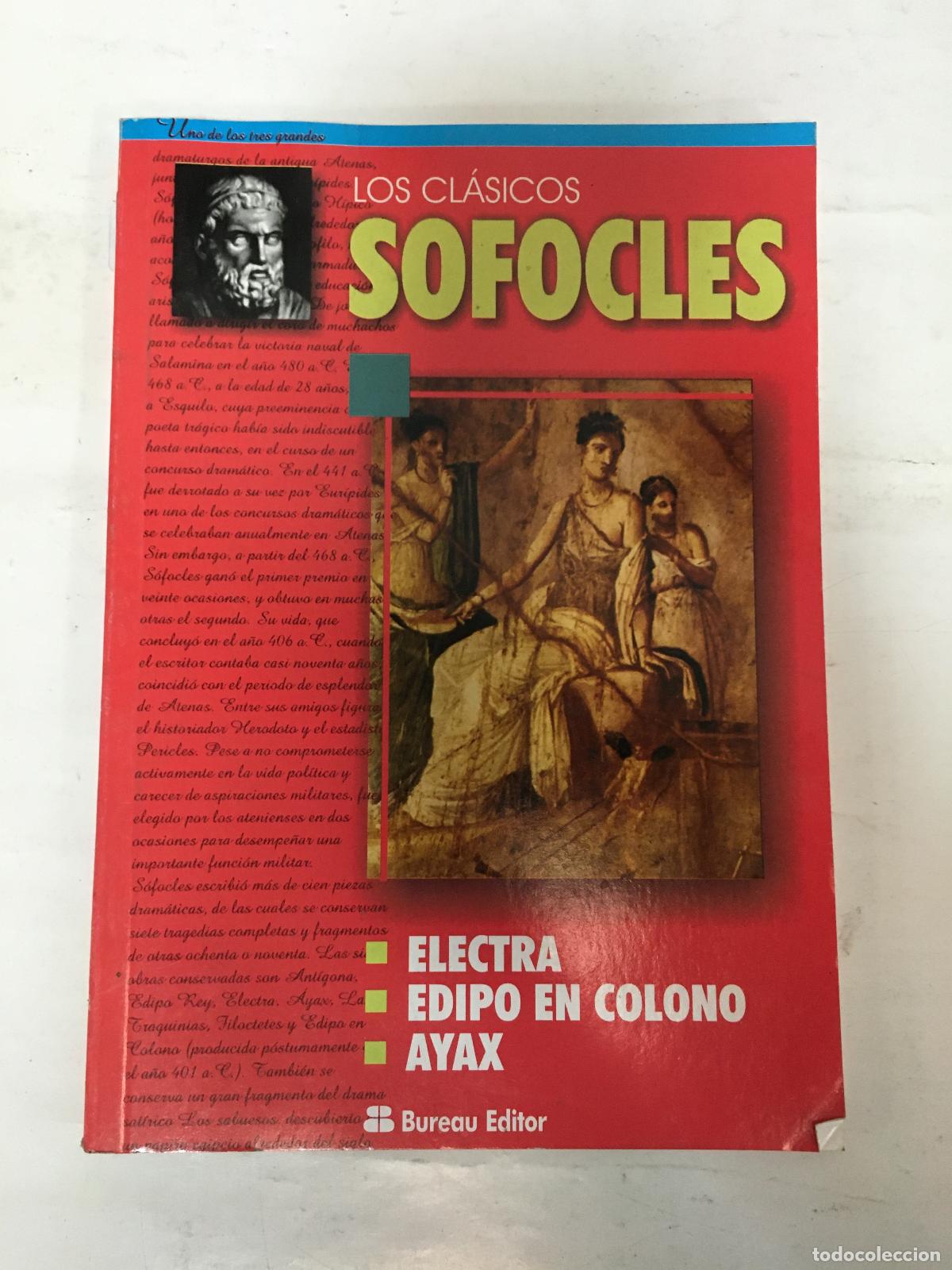 Libros: Electra Edipo En Colono Ayax, - S&oacute;focles - Foto 1