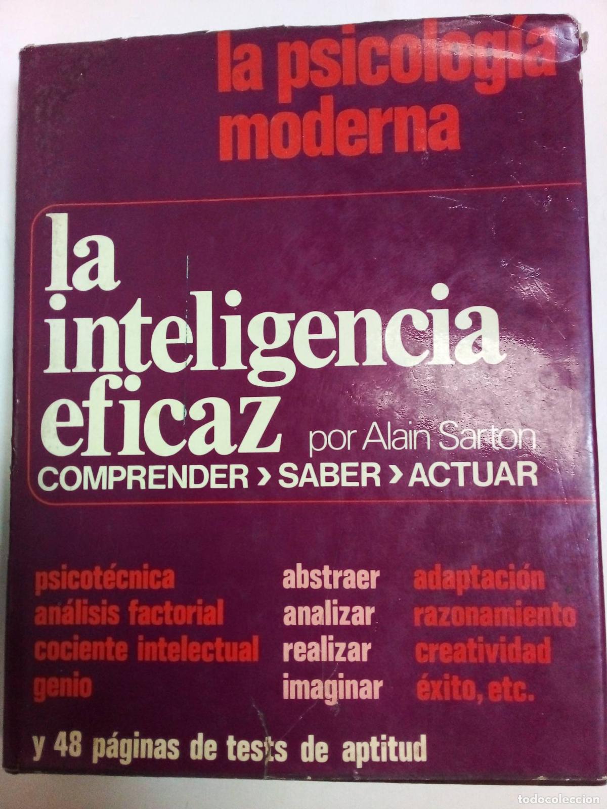 Libros: La Inteligencia Eficaz - Alain Sarton - Foto 1