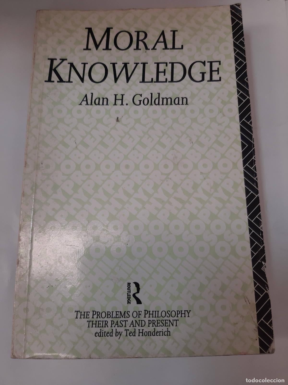 Libros: Moral Knowledge - Alan H Goldman - Foto 1