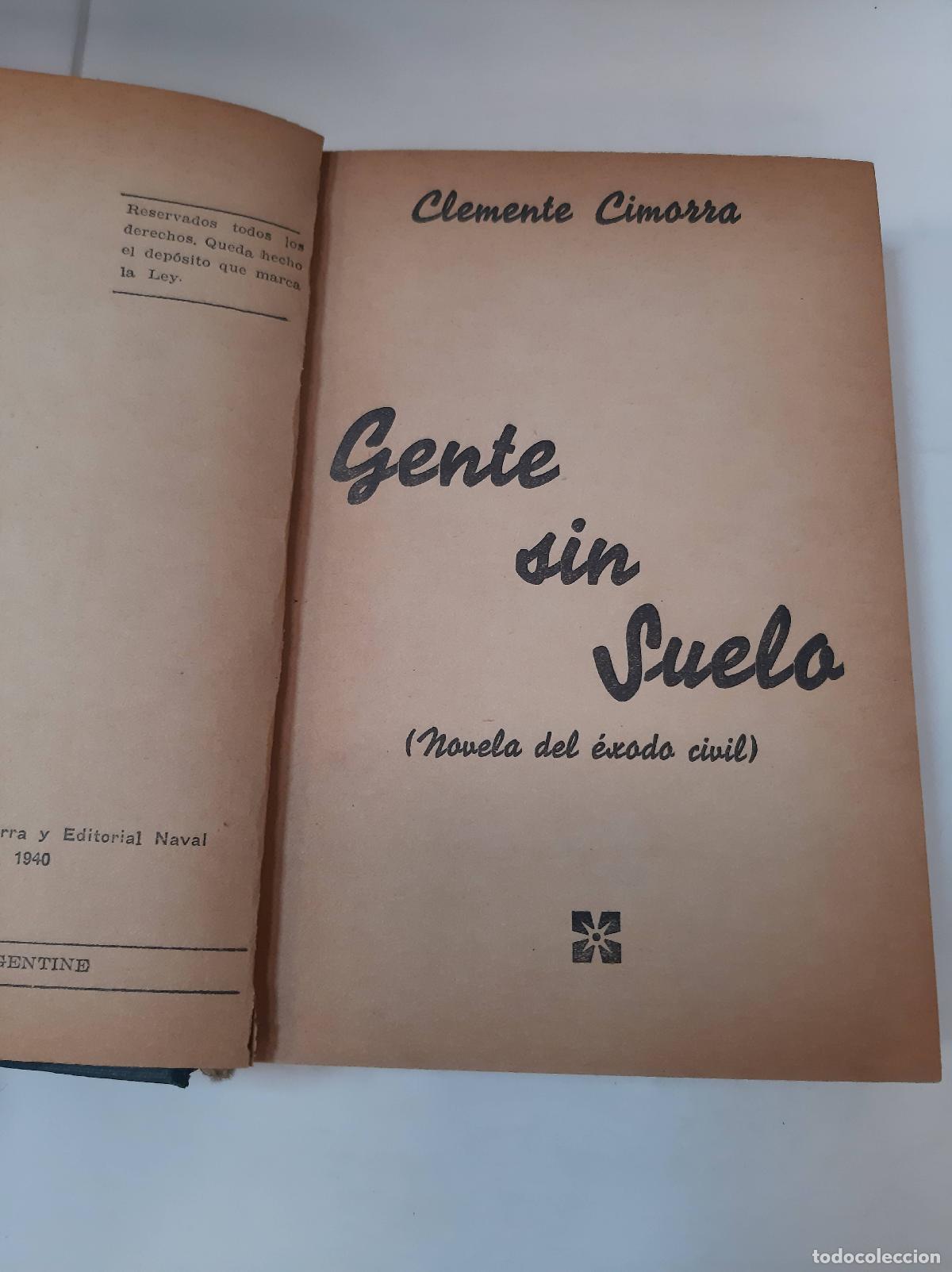 Libros: Gente Sin Suelo - Clemente Cimorra - Foto 1