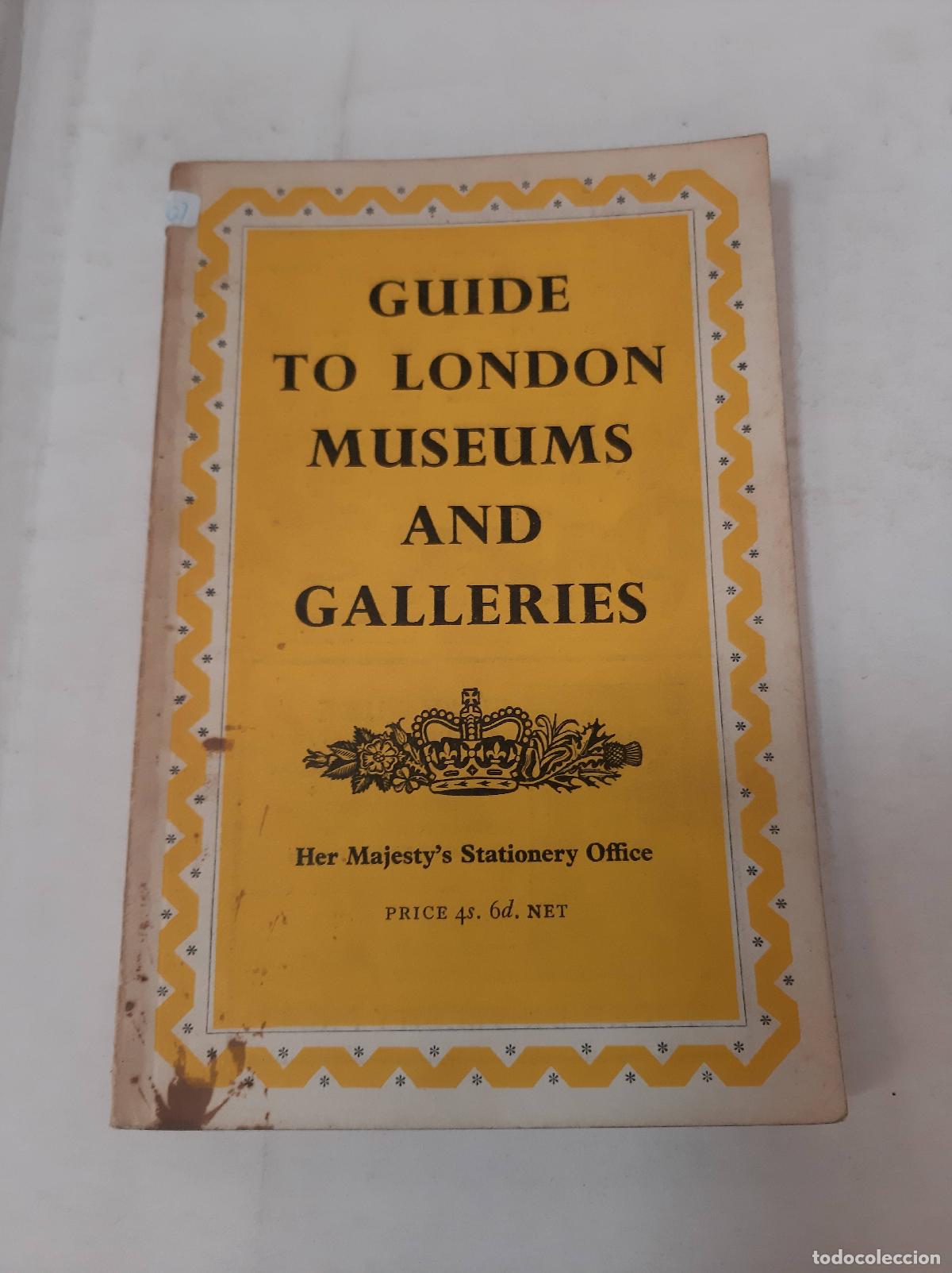 Libri di seconda mano: Guide To London Museums And Galleries - Varios Autores