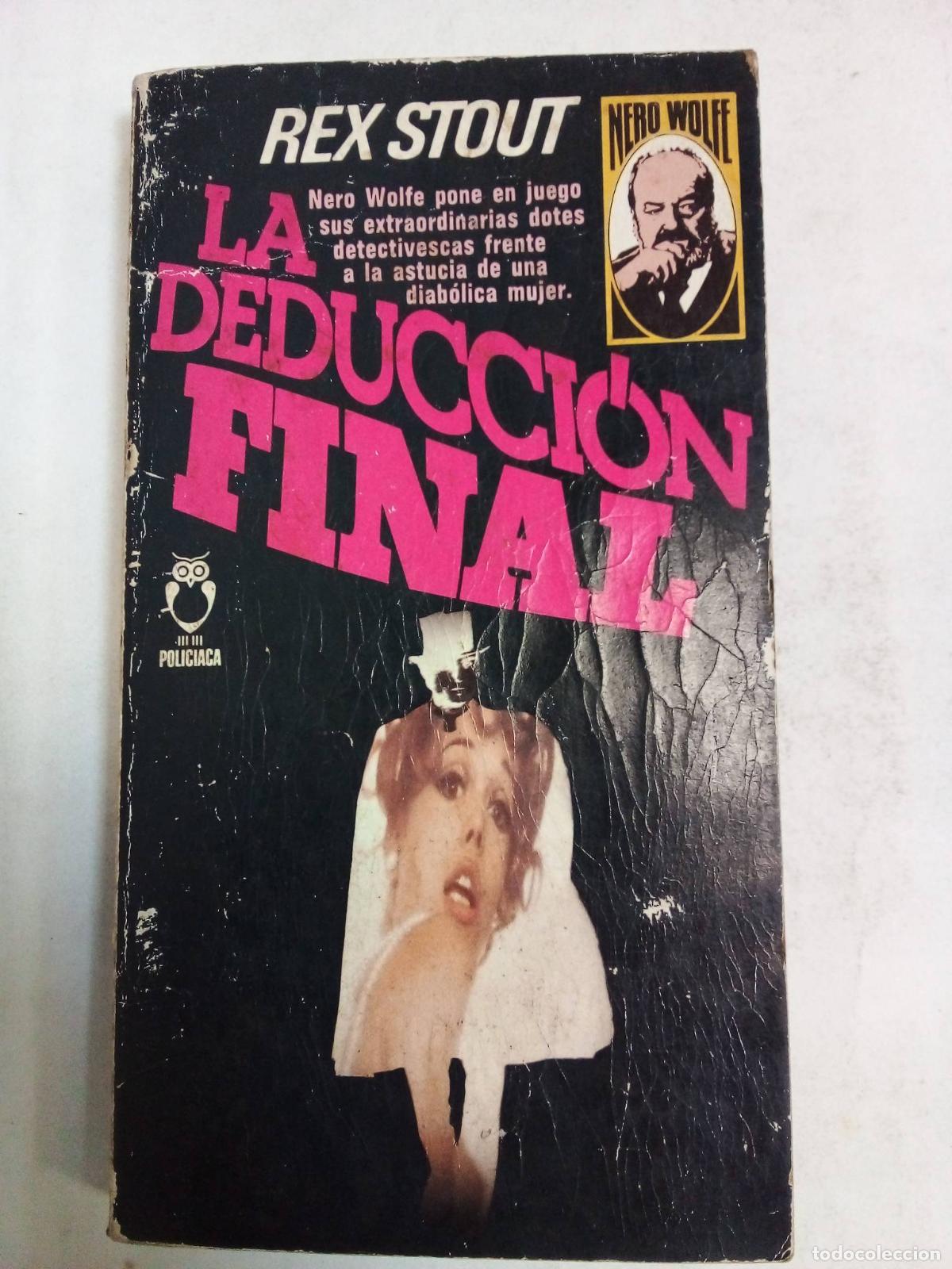 Libros: La Deduccion Final - Rex Stout - Foto 1