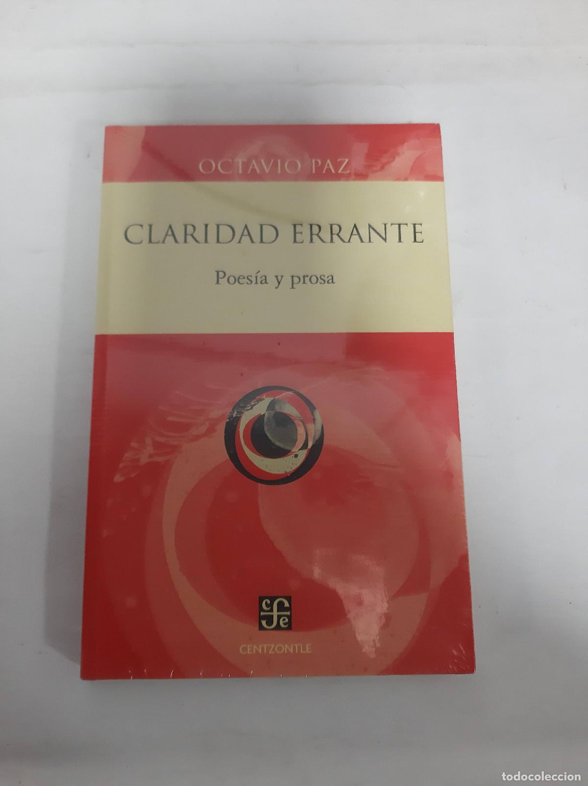 Libros: Claridad errante - Paz,Octavio - Foto 1