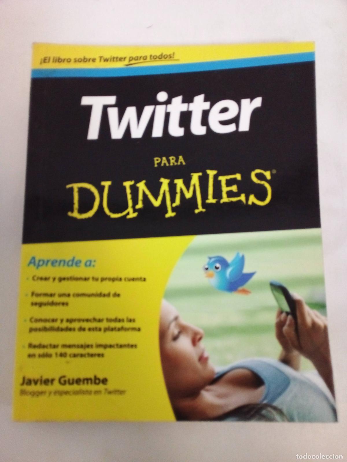 Libros: Twitter Para Dummies - Javier Guembe - Foto 1