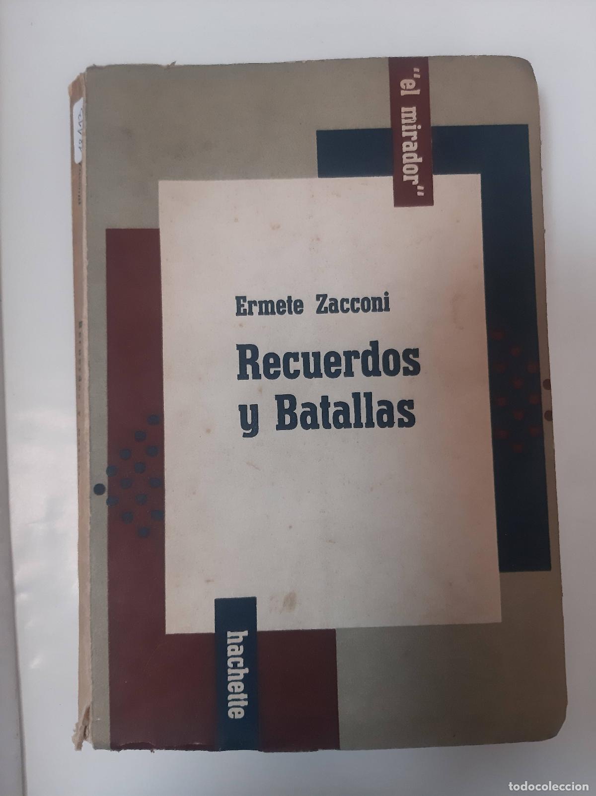 Libros: Recuerdos Y Batallas - Ermete Zacconi - Foto 1