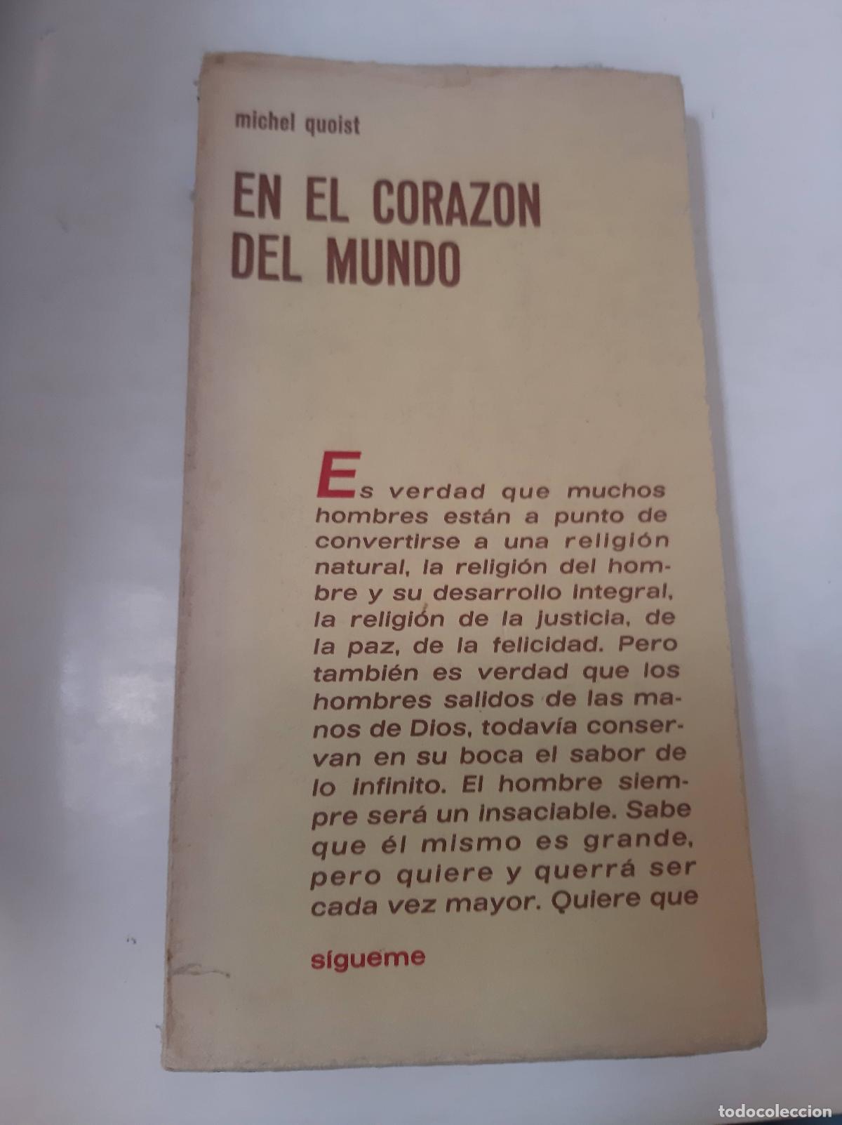 Libros: En El Coraz&oacute;n Del Mundo - Michel Quoist - Foto 1