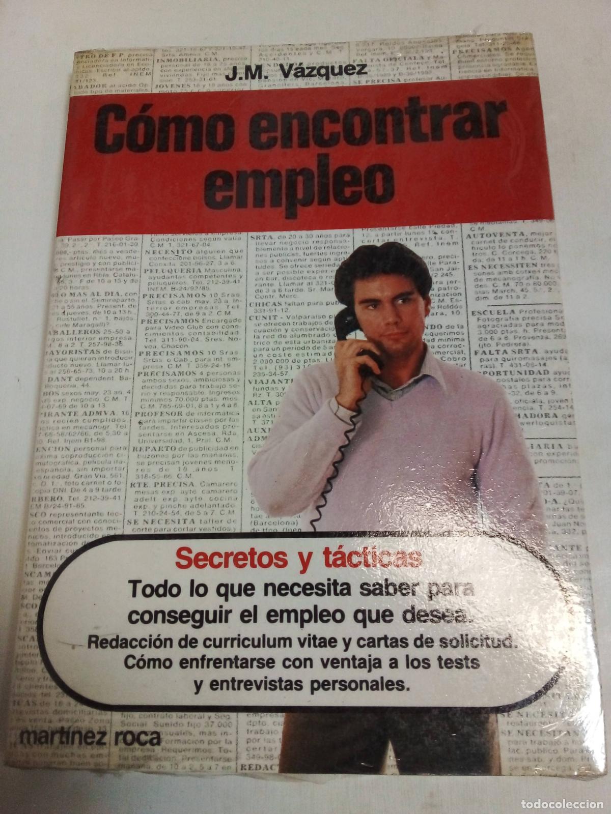 Libros: C&oacute;mo Encontrar Empleo - J.m. V&aacute;zquez - Foto 1