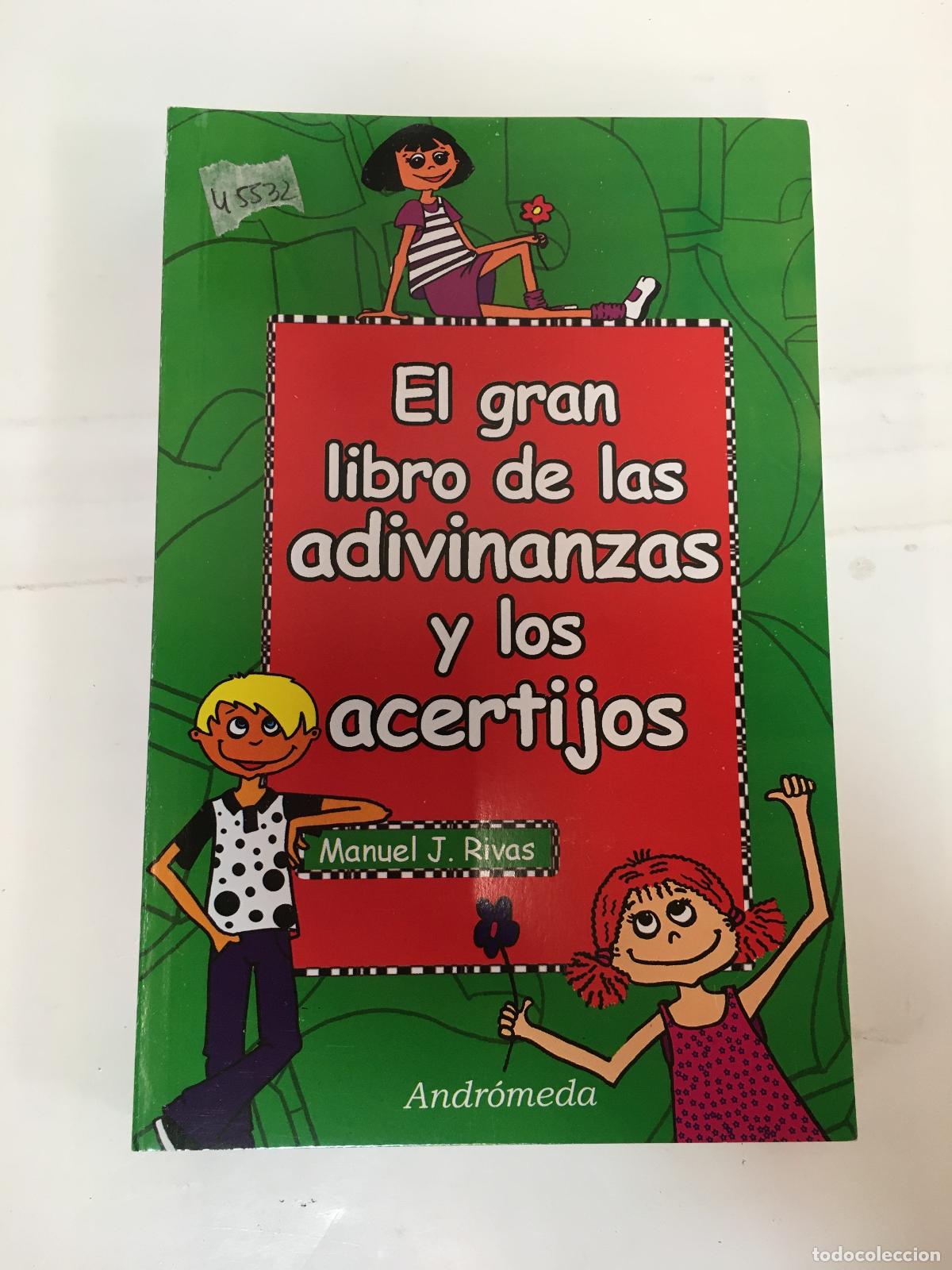 Libros: EL GRAN LIBRO DE LAS ADIVINANZAS Y LOS ACERTIJOS - Rivas Manuel J. - Foto 1